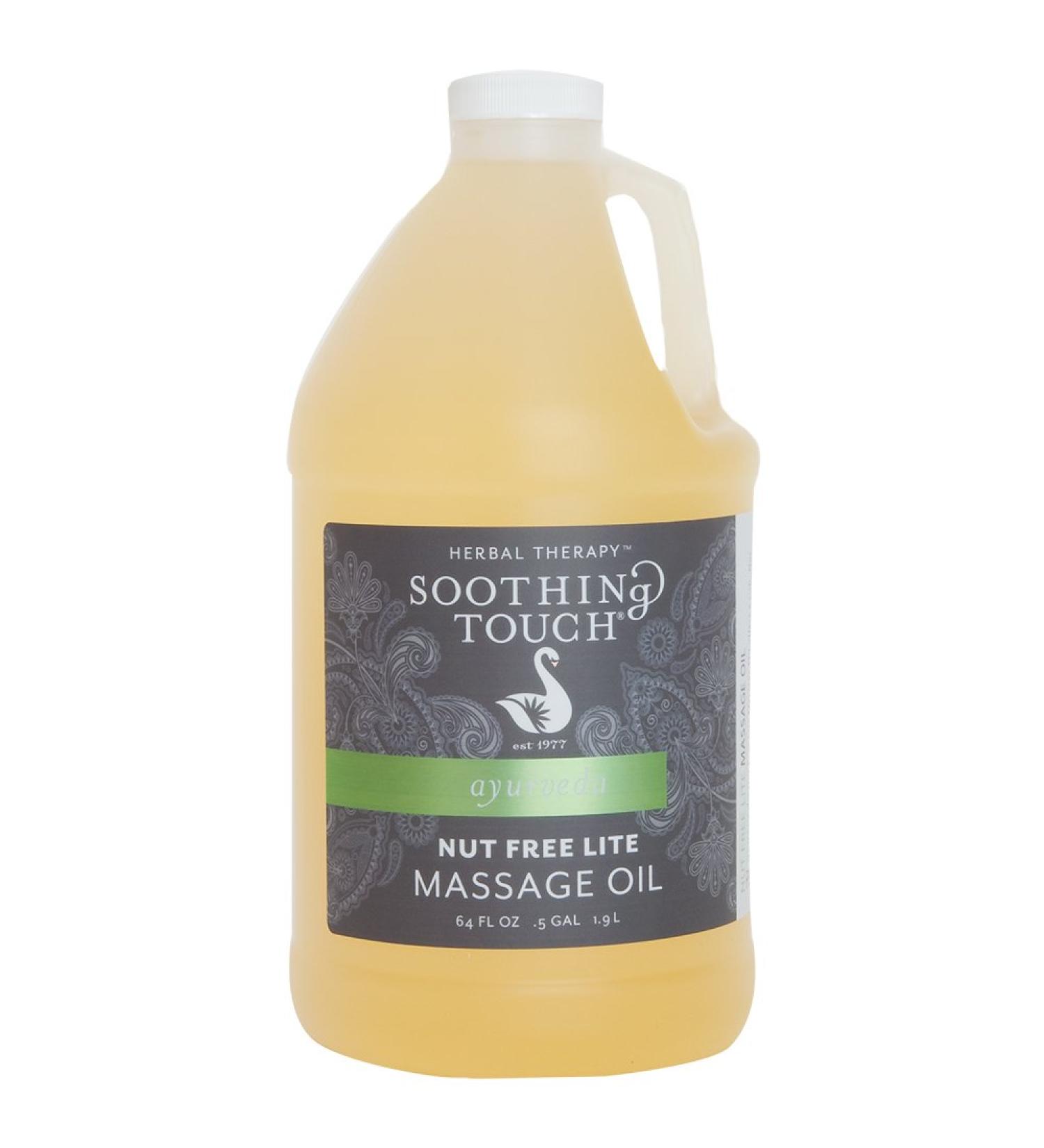 Soothing Touch W67354H Nut Free Oil 1/2 Gallon Nut Free Lite Unscented 0.5 gal