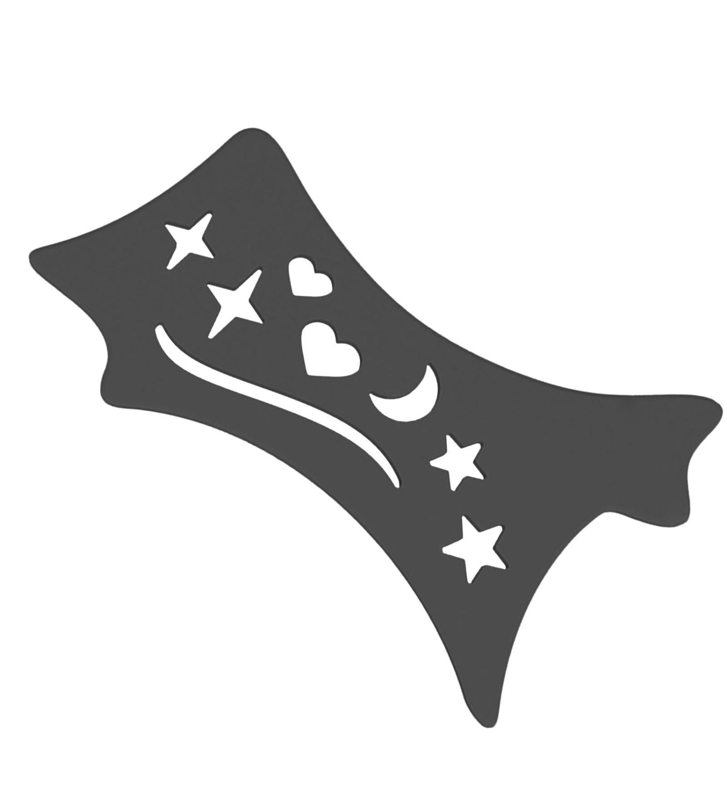 Winged Eyeliner Tools Eyeliner Stencils Wing Tips Precision Eyeliner Stencils Reusable Cleansing Cloths with Winged Tip Beveled Liners - Buy Online on GoSupps.com