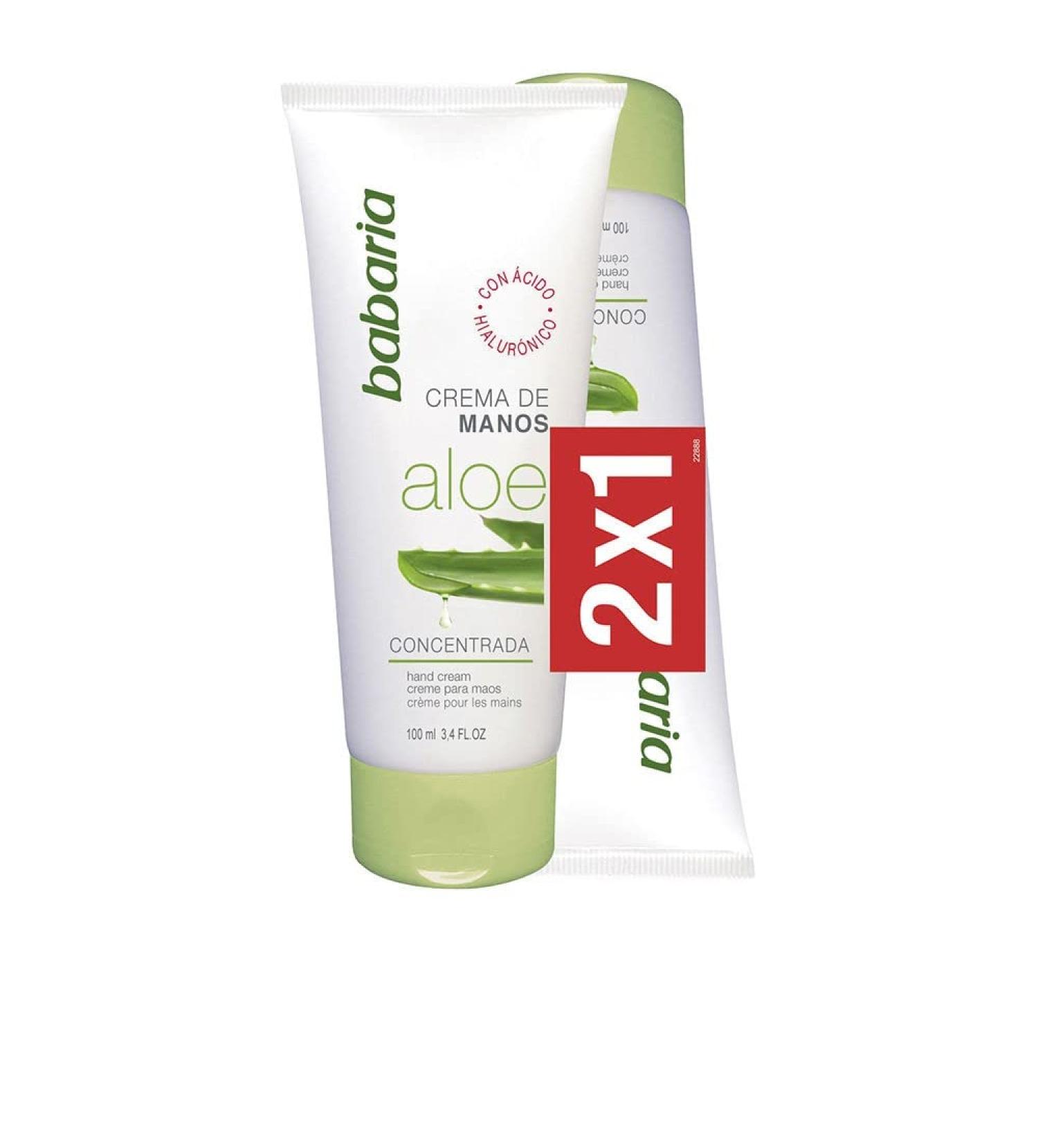 ALOE VERA CREMA MANOS LOTE 2 x 100 ml