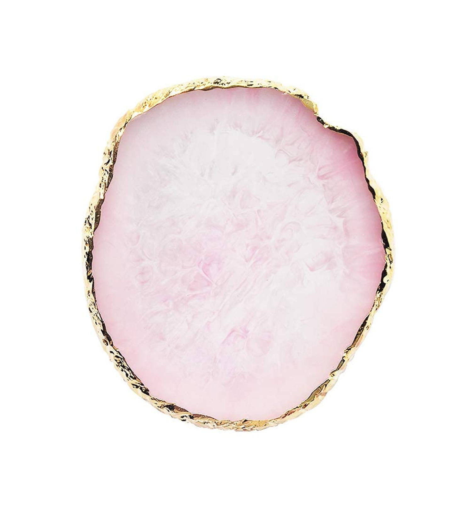 Teoyall Harz Nail Art Palette - Pink Manicure Display | Mixed Nail Polish Colors & DIY Accessories for Stunning Nail Designs - Buy Online on GoSupps.com