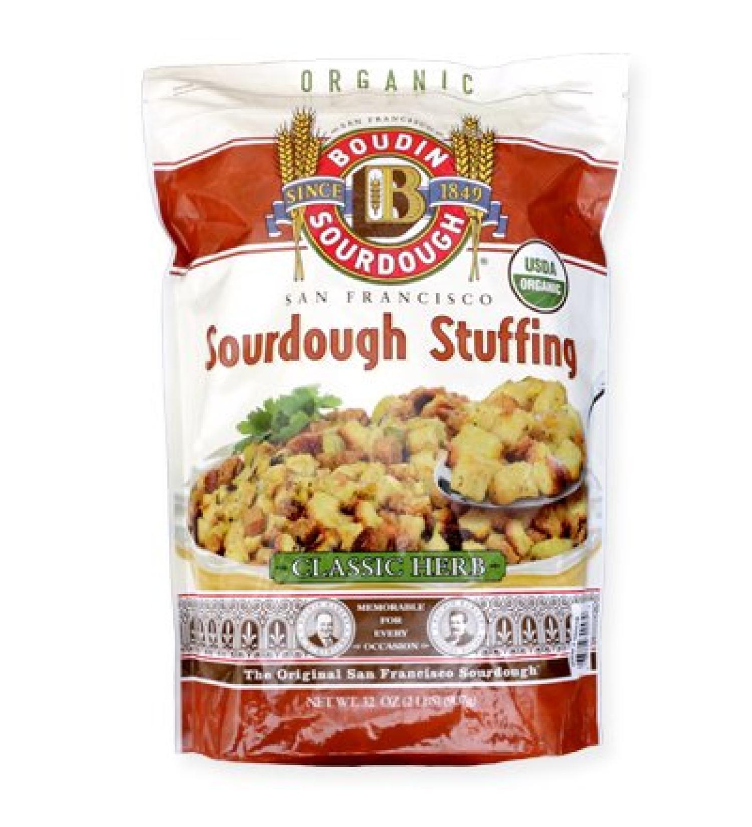 Boudin Bakery Sourdough Organic Herb Stuffing, 2 lbs