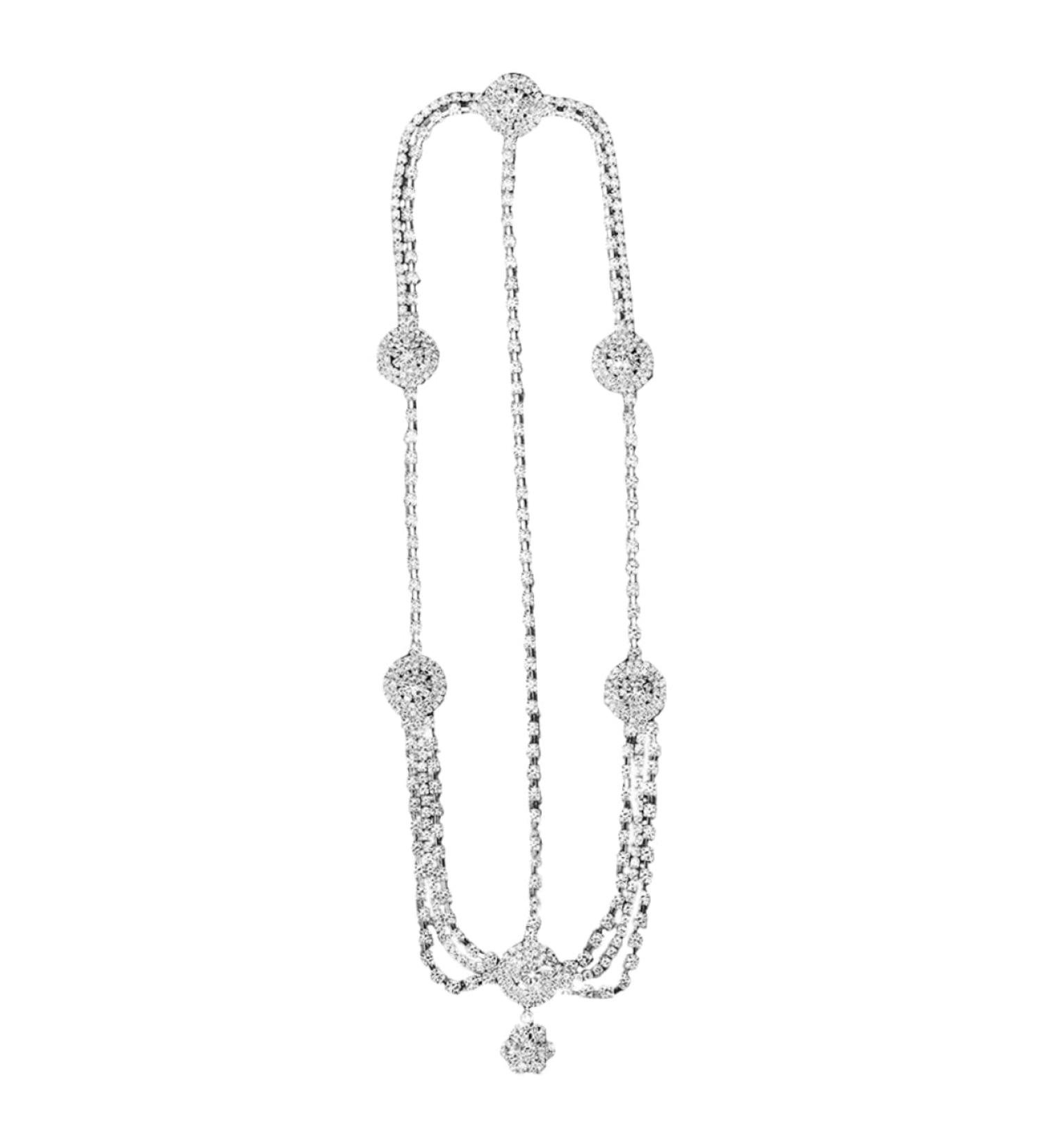 NUSITOU Rhinestone Headband Tassel Rhinestones Headband Head Chain Rhinestone Tassel Headband Hair Chain Rhinestone Head Chain Headpiece Head Chain Headband for Head Jewelry - Buy Online on GoSupps.com