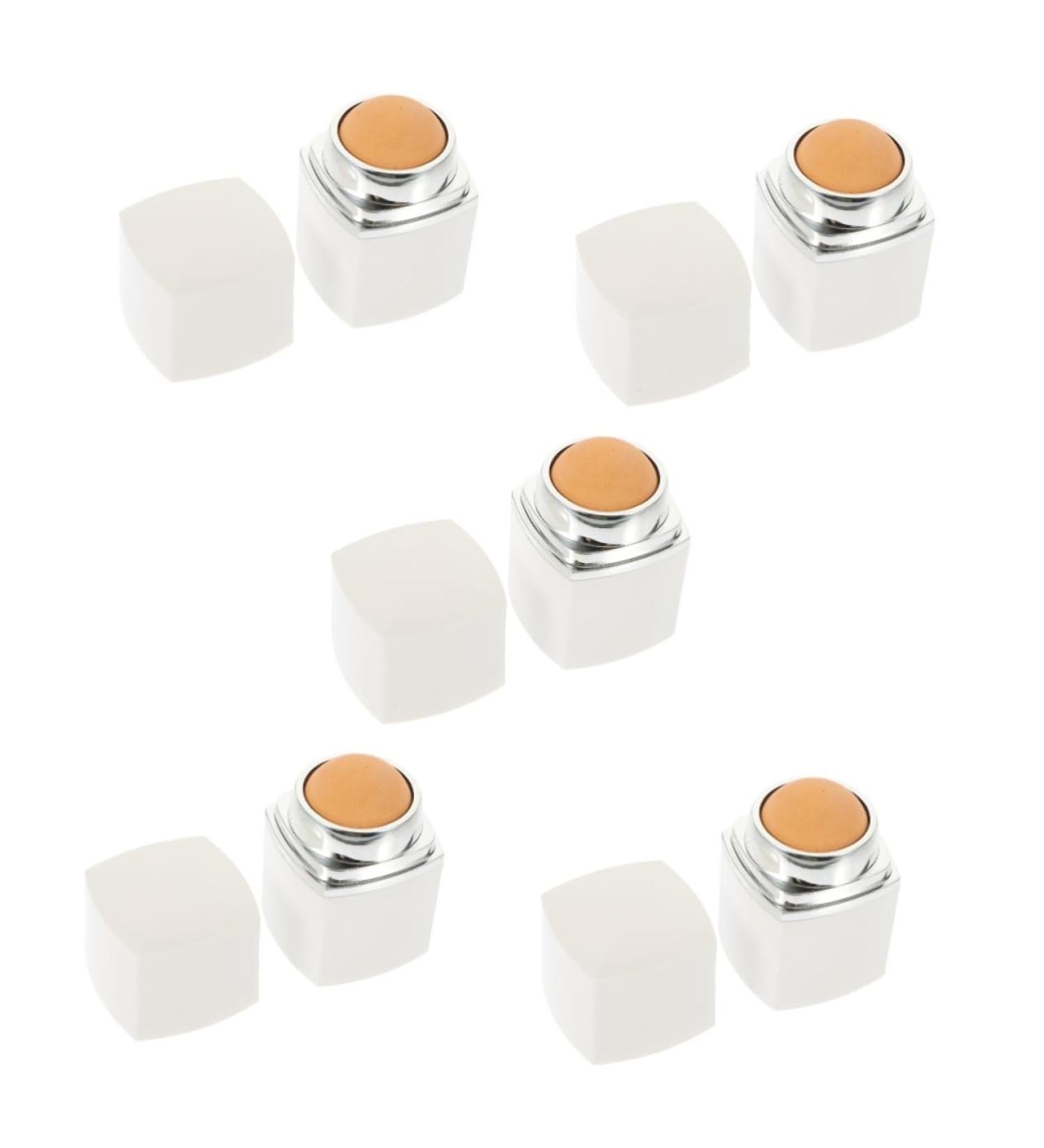 FRCOLOR 5pcs Volcanic Stone Oil-Absorbing Ball Cleaning Tool Skin Care Face Roller Face Oil Cleaning Roller - Buy Online on GoSupps.com