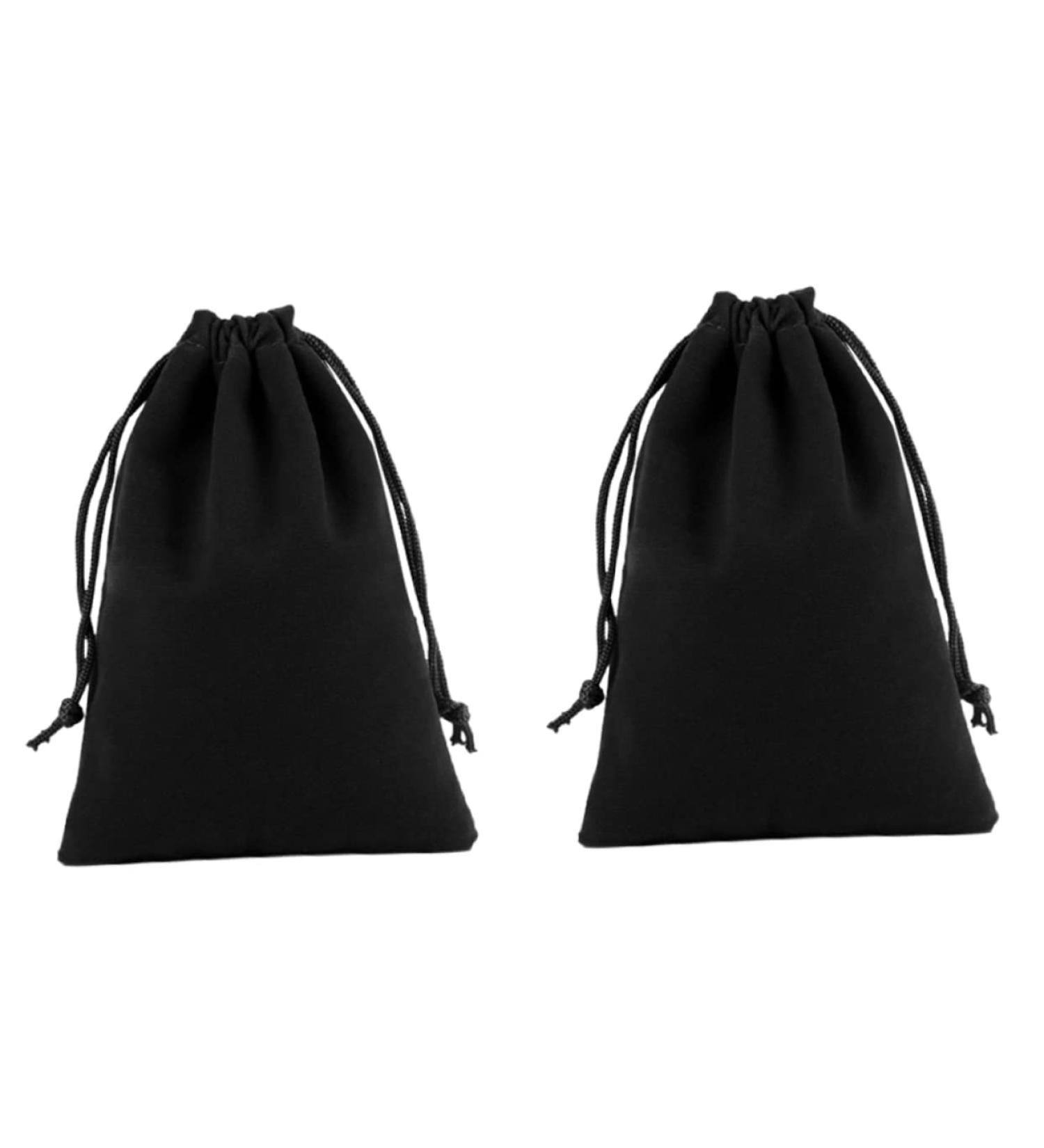 LIFKOME Hair Dryer Pouch Baggies Jewelry Pouches Draw Bags Blow Dryer Bag M Black 18*23cmx2pcs Blackx2pcs - Buy Online on GoSupps.com
