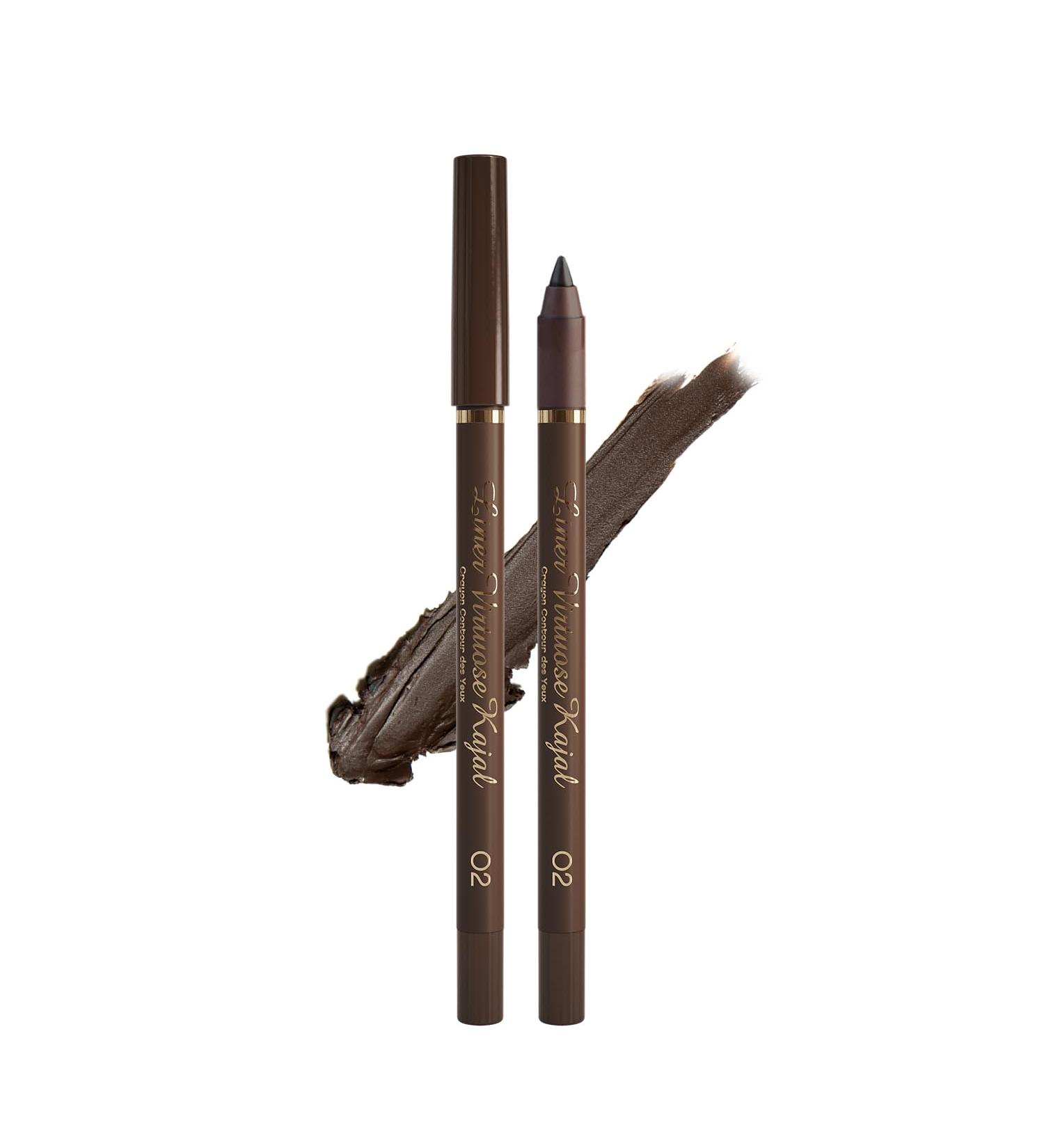 Vivienne Sabo Long Lasting Gel-Kajal Virtuose - Brown | Shop Internationally for Quality Eyeliner - Buy Online on GoSupps.com