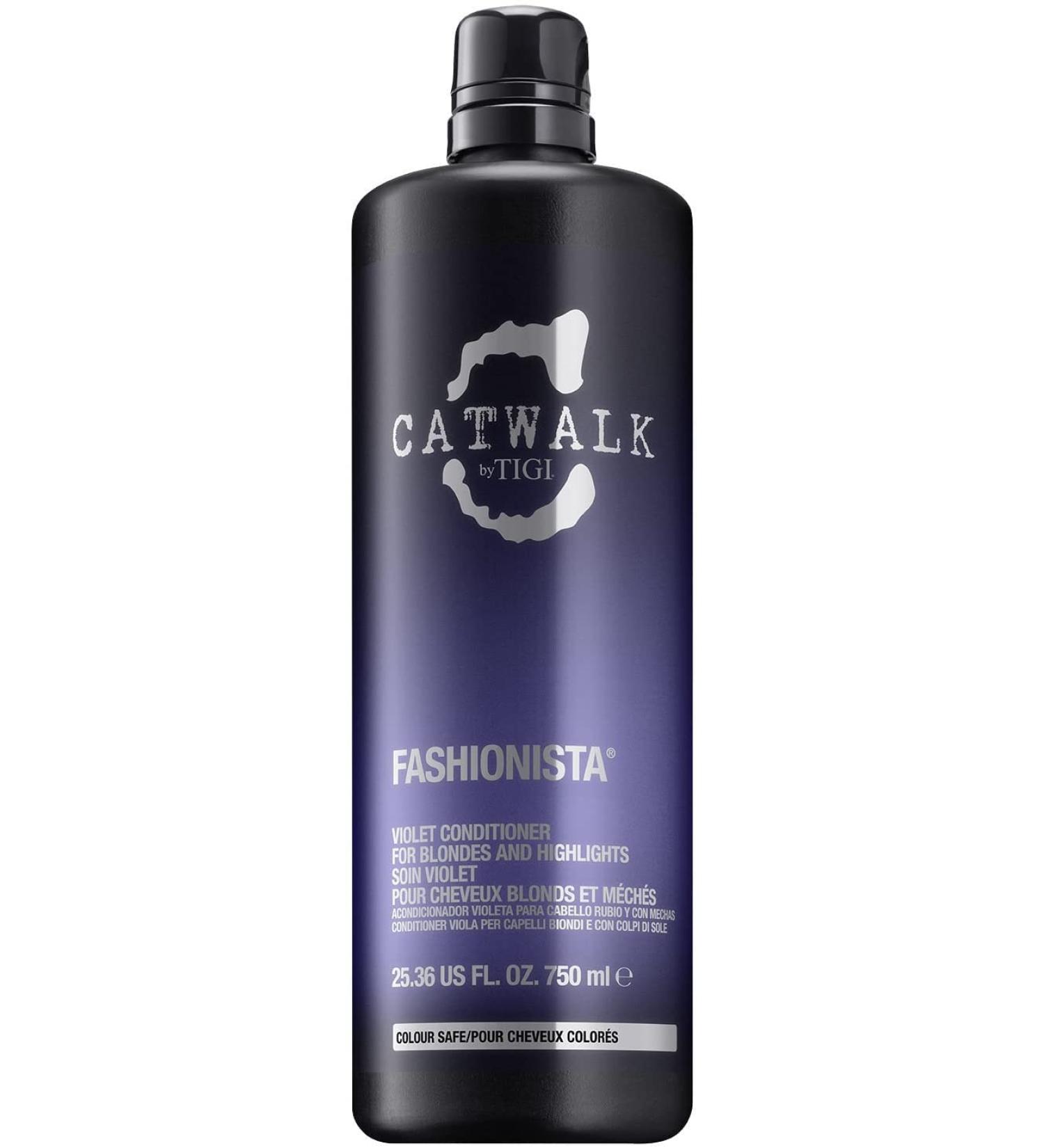 TIGI Catwalk Fashionista Violet Conditioner 25.36 oz - For Blondes & Highlights - Buy Online on GoSupps.com