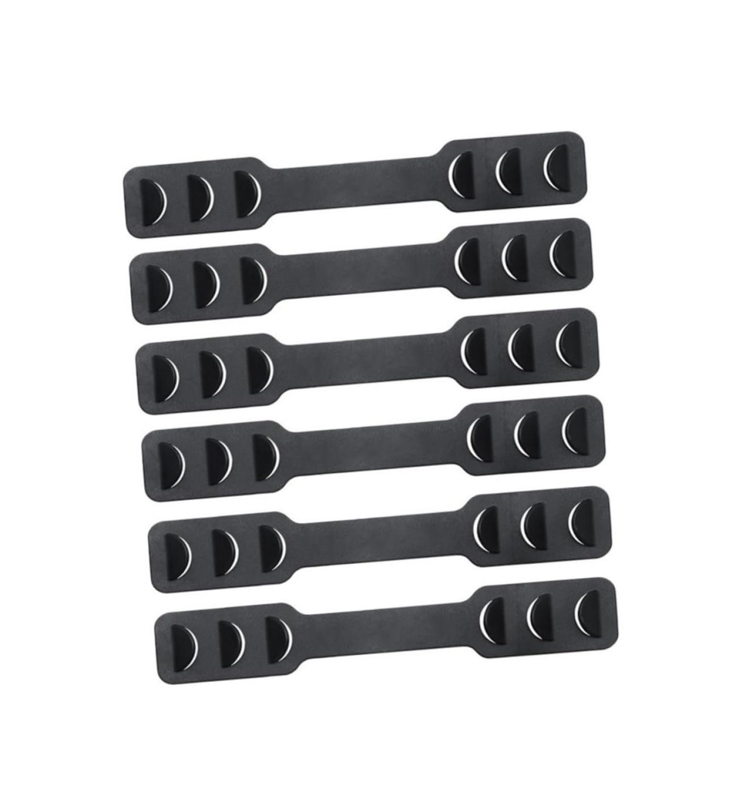 Buy Minkissy 6 Pieces Ear Protection Mask Hooks | Slip-Resistant Silicone Ear Mask Hook Earrings | Hearing Protection for Kids & Adults | Black Ear Tapes with Hook - Buy Online on GoSupps.com