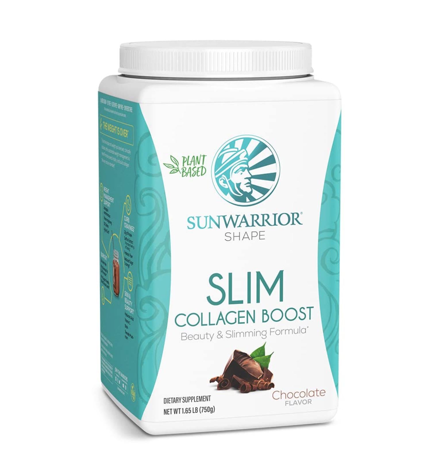  Sunwarrior Sunwarrior Slim Collagen Booster (750 g) Chocolate - Functional Foods - Superfoods - Buy Online on GoSupps.com