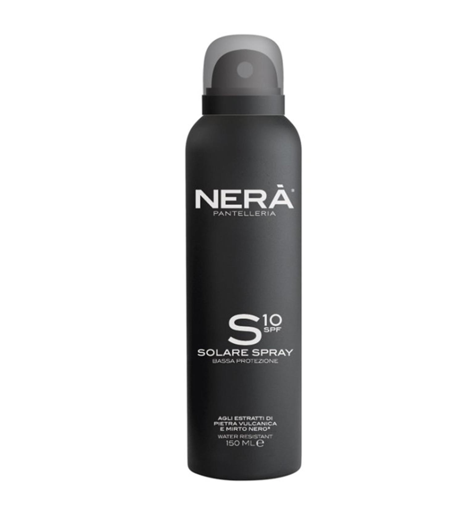 NERA Pantelleria Low Protection SPF10 Body spray Water-Resistant Sunscreen with UVA and UVB Filters Clear- Face & Body 150ml - Buy Online on GoSupps.com