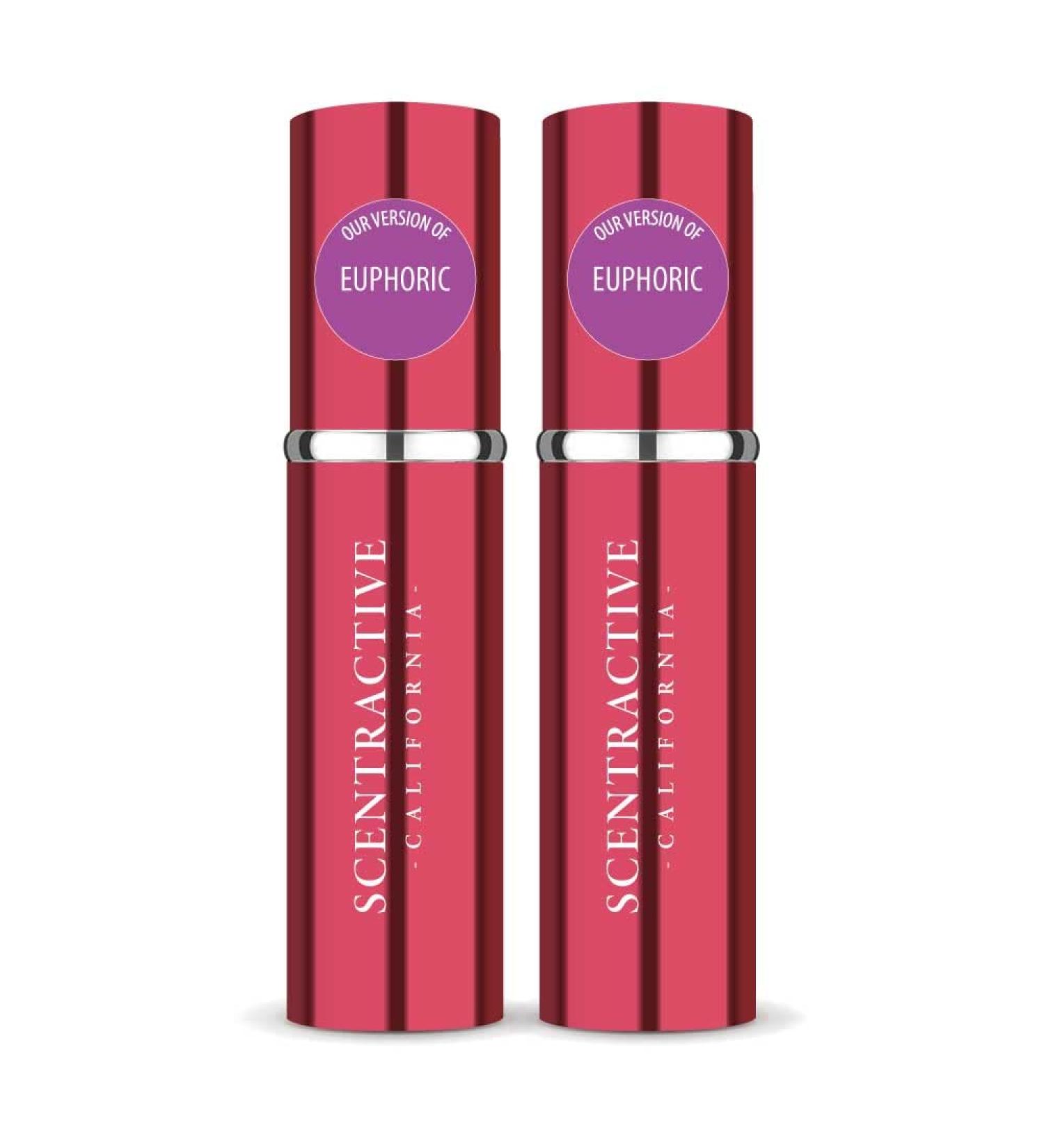 CA Perfume Impression of Calvin K. Euphoric For Women Replica Version Fragrance Dupes Concentrated Long Lasting Eau de Parfum Spray Refillable Atomizer Bottle 0.17 Fl Oz/5ml-X2 CALVIN K. EUPHORIC IMPRESSION 0.34 Fl Oz (Pack of 1) - Buy Online on GoSupps.com