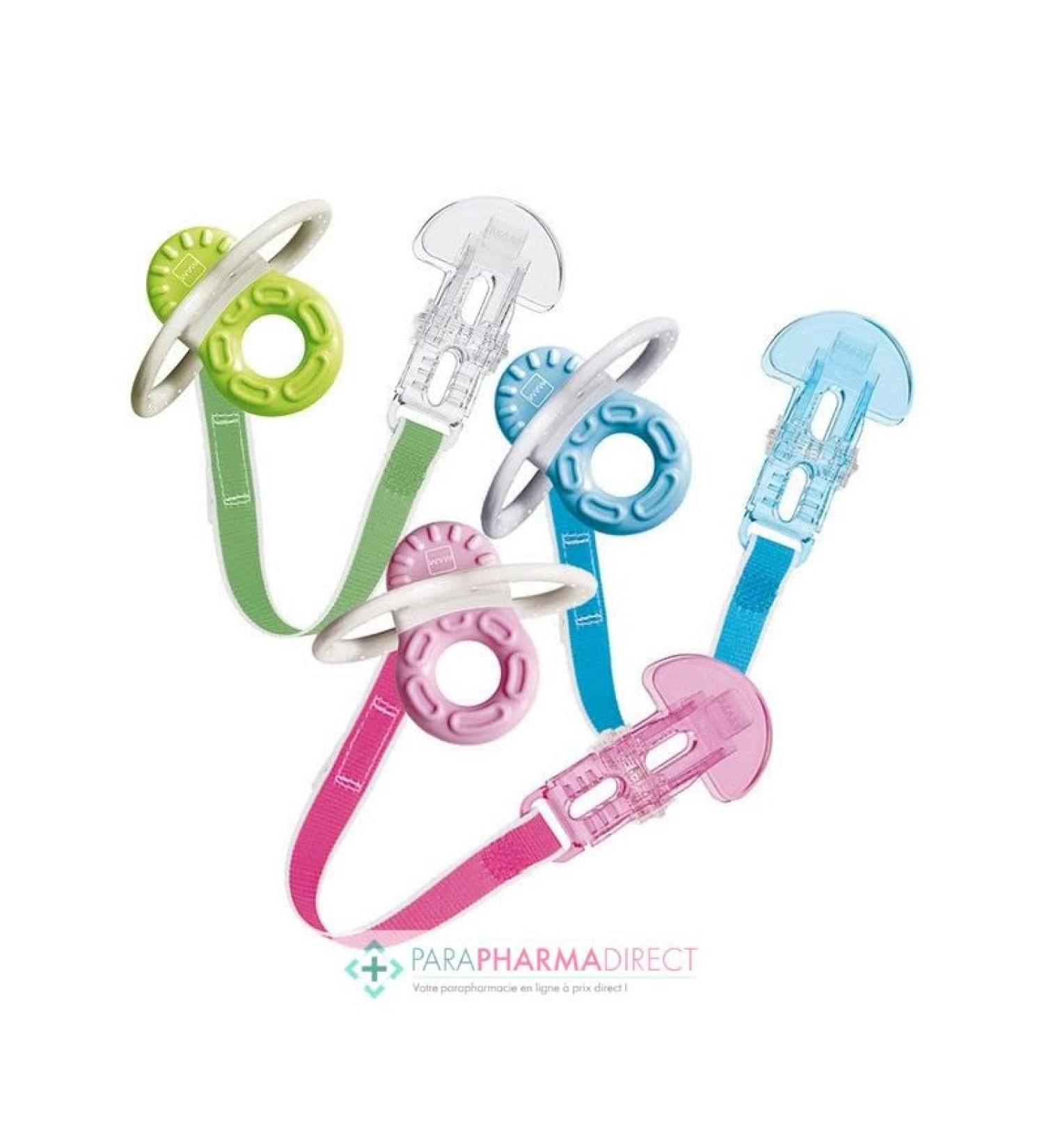 Mam mini bite ring with 2+ months phase 1 - bite ring for biting from the first phase of biting for soothing effects - random color selection