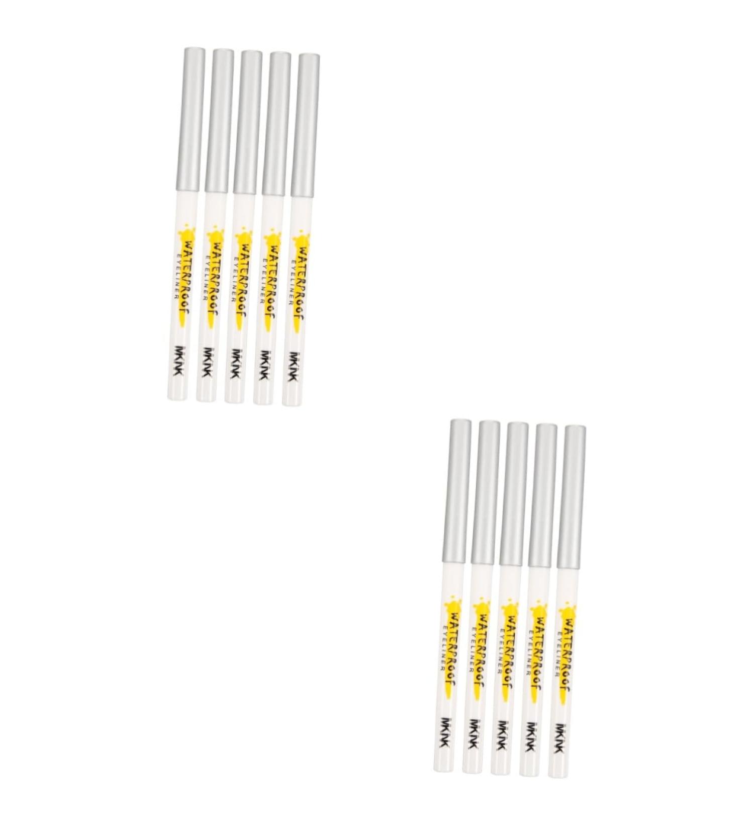 Baluue 10 Pcs White Lying Silkworm Pen White Eye Shadow Cream Eyeshadow Women Cosmetics White Eyeliner Abs - Buy Online on GoSupps.com