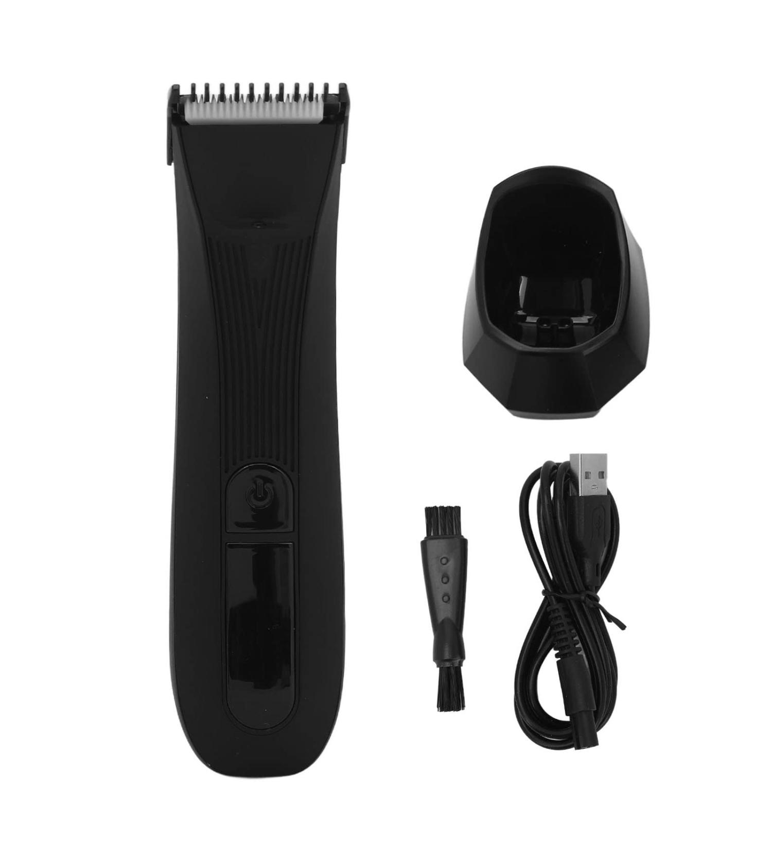Rechargeable Body Hair Clipper for Men | Ergonomic Trimmer & Nose Hair Removal | International Shipping Available - Buy Online on GoSupps.com