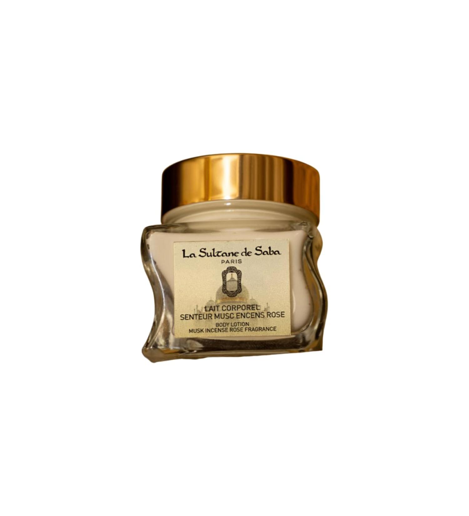 La Sultane de Saba - Voyage sur la route du Taj Palace - LAIT CORPOREL MUSC ENCENS ROSE 50ml