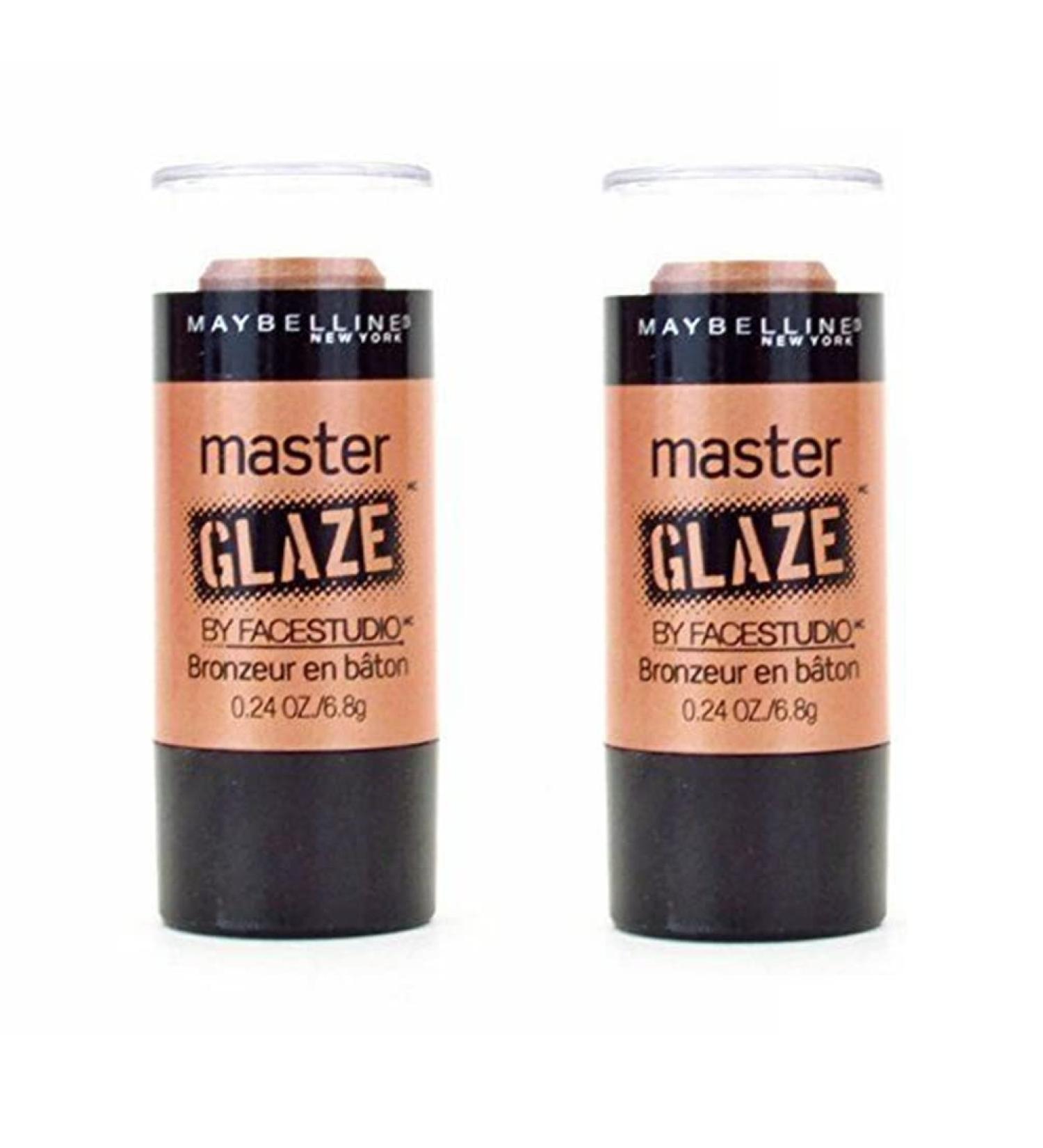 Maybelline Master Glaze Bronzer Stick - Glistening Amber 230 (Pack of 2) - Buy Online on GoSupps.com