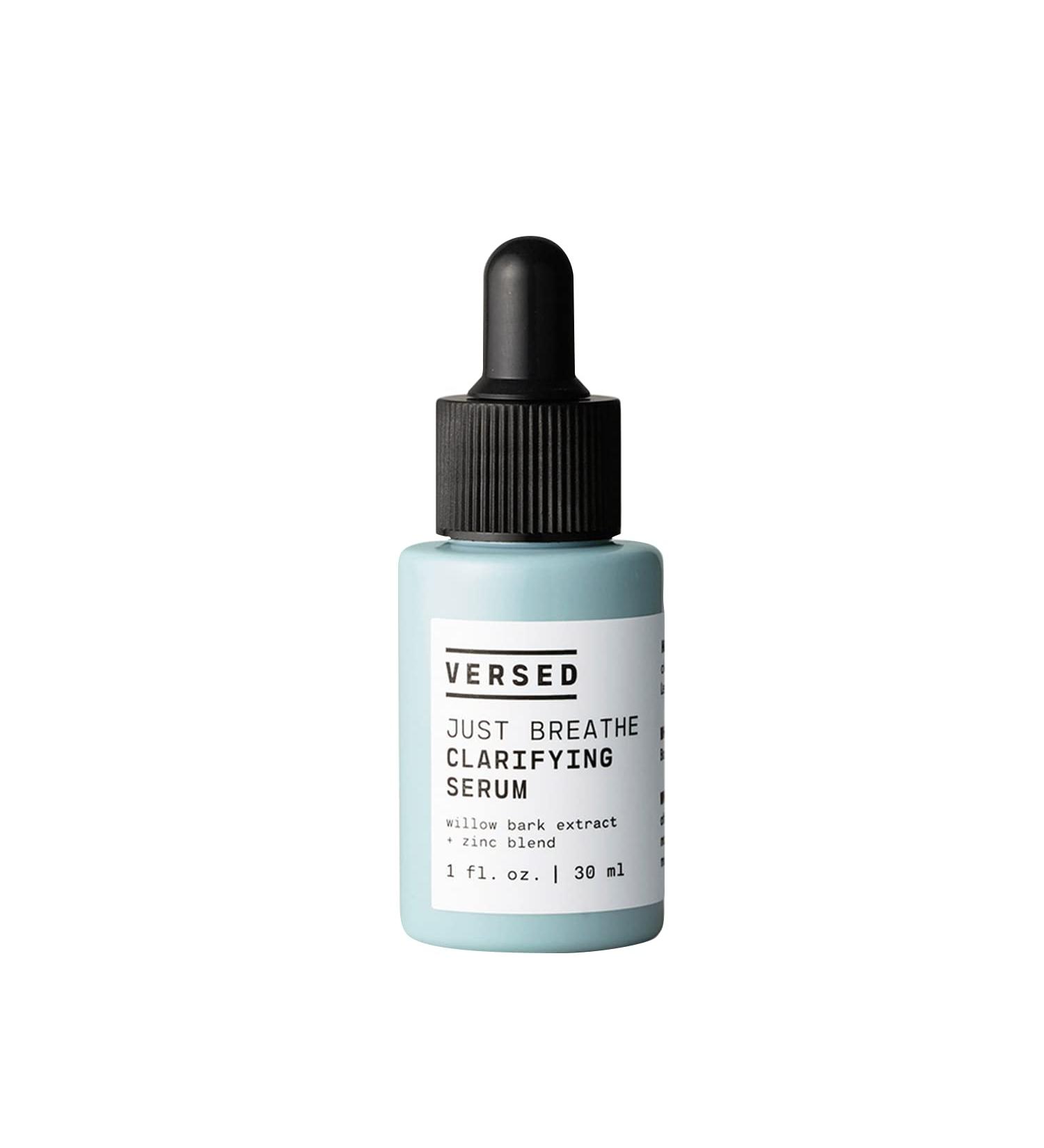 Just Breathe Clarifying Facial Serum - Vegan Acne Serum (1 fl oz) - Buy Online on GoSupps.com