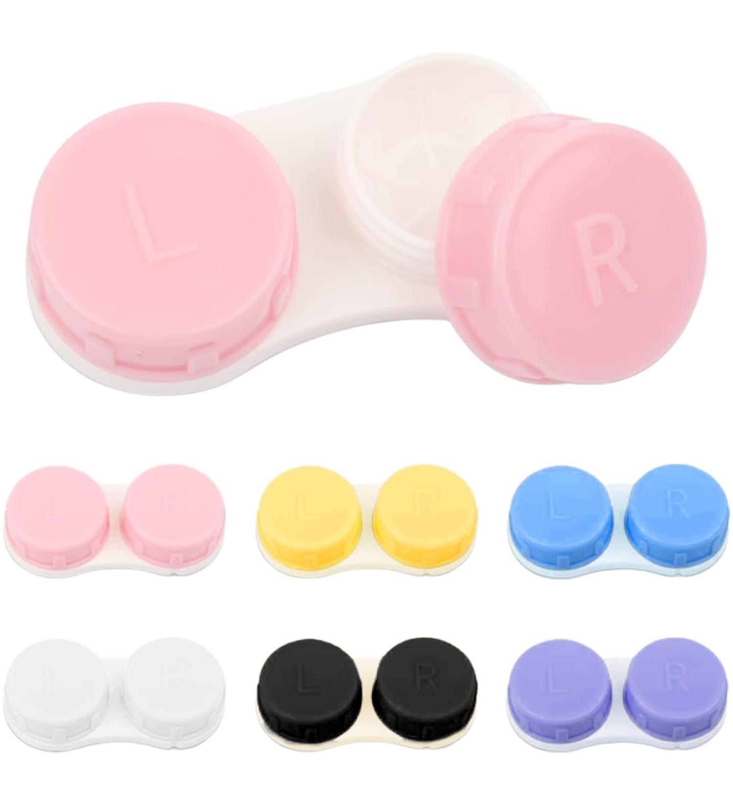 ZXUPOI 6-Piece Leak-Proof Contact Lens Case Set - Ideal for Home & Travel | International Shipping Available - Buy Online on GoSupps.com