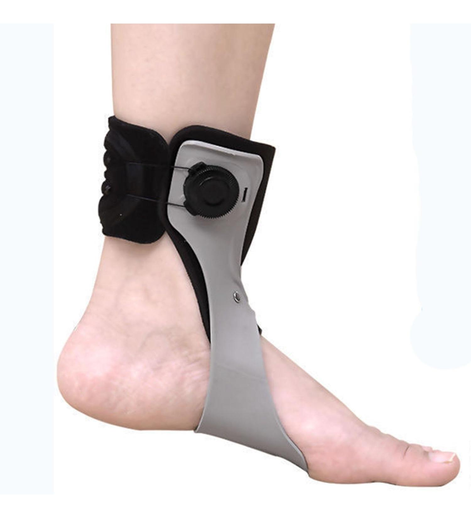 Buy SFKLYU Drop Foot Orthosis Support - Ankle Stabilizer Brace for Sprains & Tendonitis | Breathable & Portable | Ideal for Volleyball & Basketball | Right Size S - Buy Online on GoSupps.com