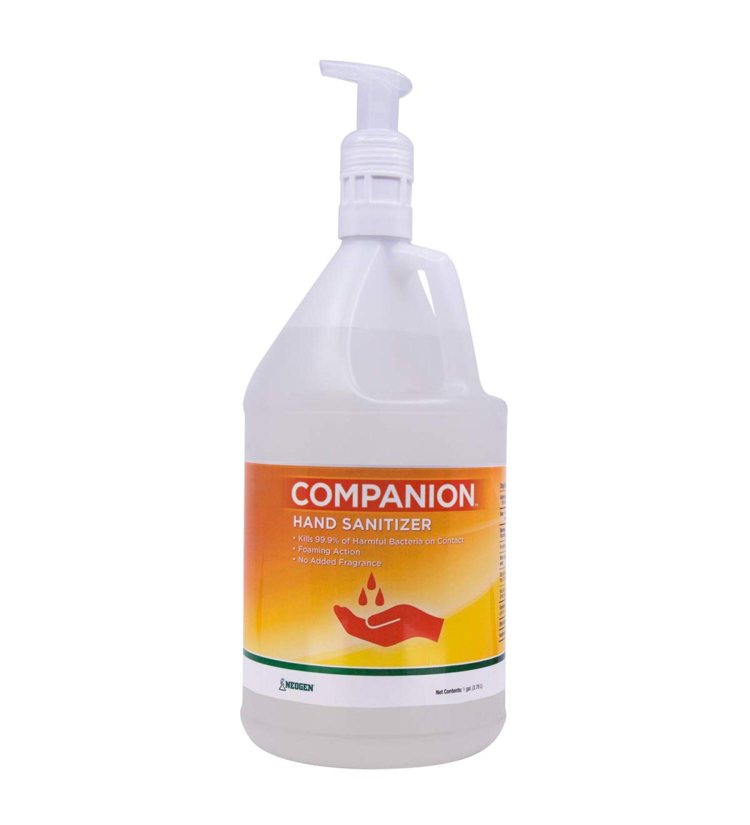 Neogen Companion Hand Sanitizer 1 gal - 490909/1 | Buy Online - Buy Online on GoSupps.com