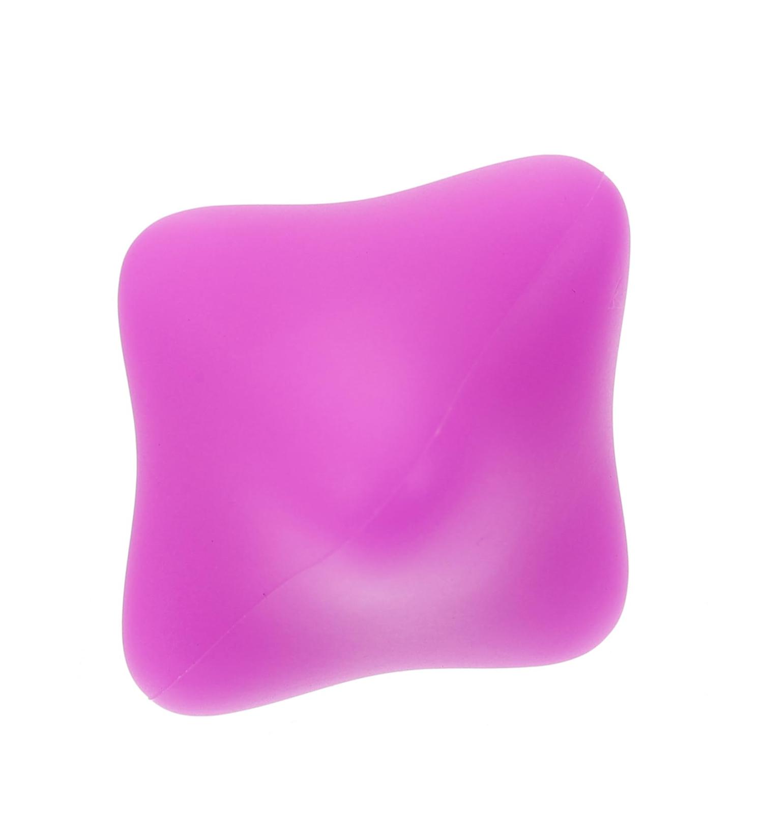 Buy Toddmomy Rubber Handball - Finger Handle Weighted Lacrosse Trainer for Improved Coordination - 5.8cm Gel Violet Japan Fitness - Buy Online on GoSupps.com