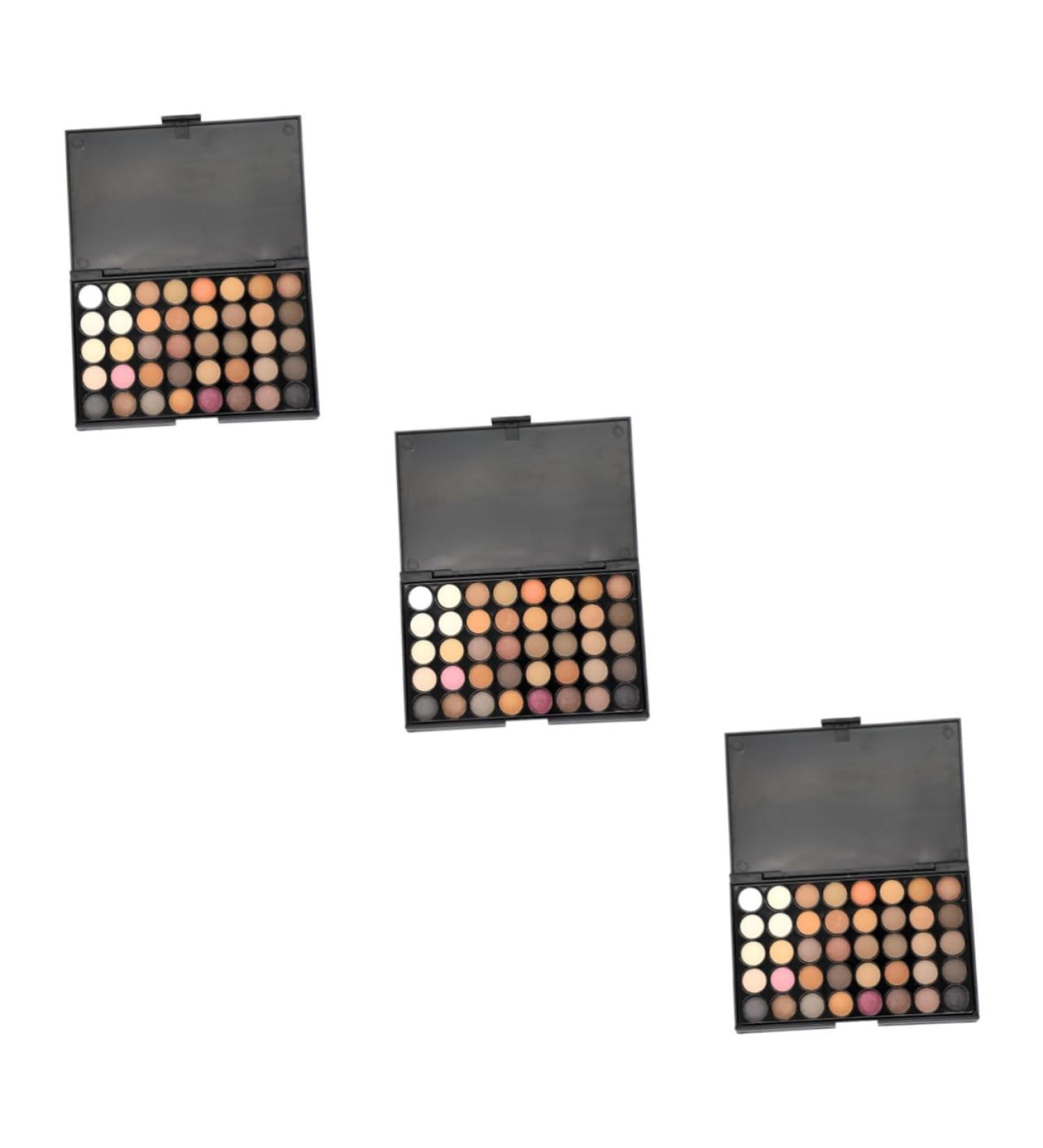 TOVINANNA 3pcs 40 Eyeshadow Powder Eye Shadow Eyeshadow Pallet Makeup Palette Pearlescent Eyeshadow Palette 1 count (Pack of 1) As Shownx3pcs - Buy Online on GoSupps.com