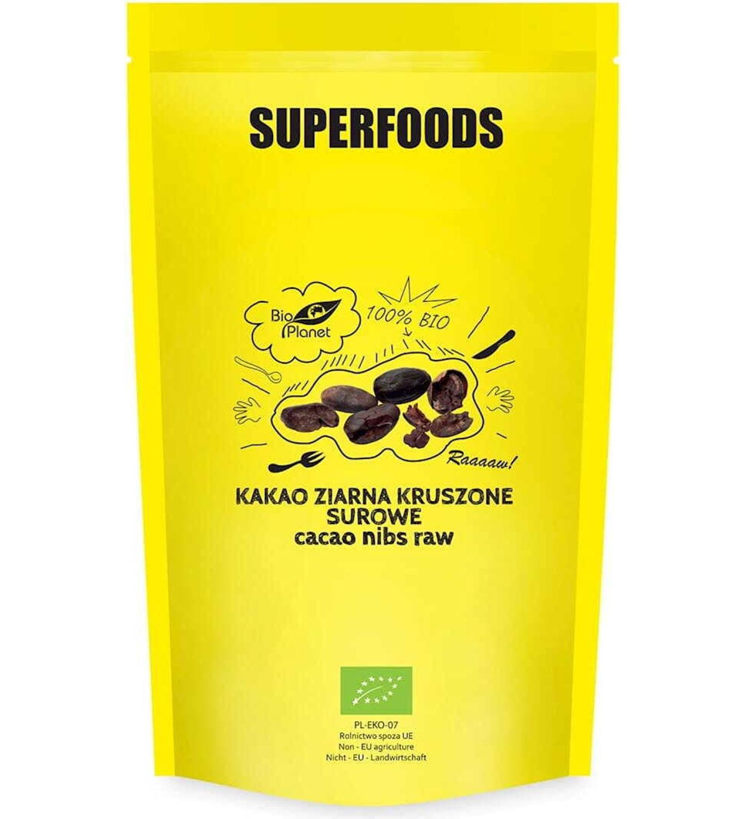 CRUSHED COCOA ORGANIC 600g - BIO PLANET