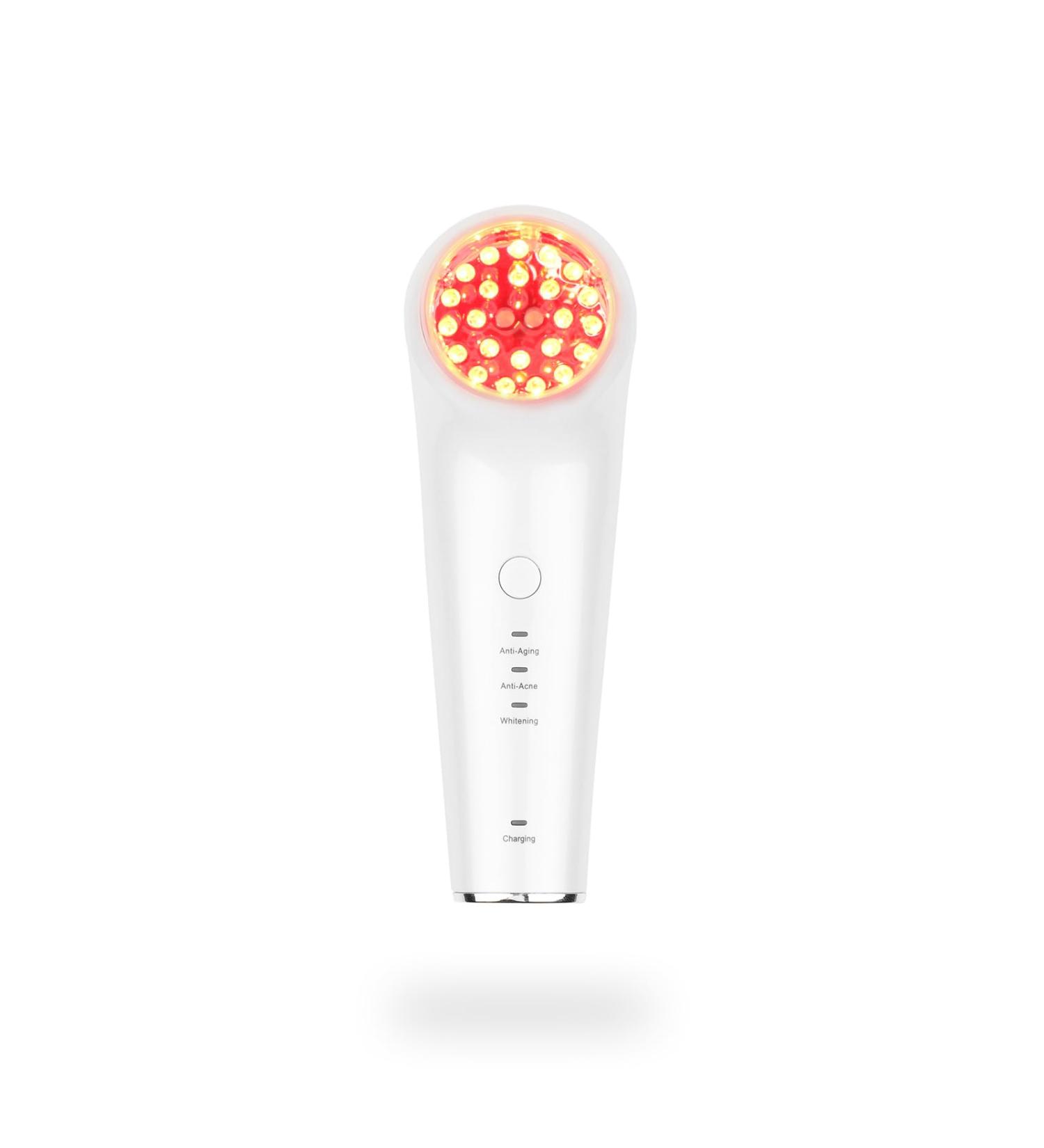 Vraiko Triple Glow Light Therapy Device - Handheld LED Anti-Aging & Rejuvenation for Face & Body | Achieve Natural Radiance - Buy Online on GoSupps.com