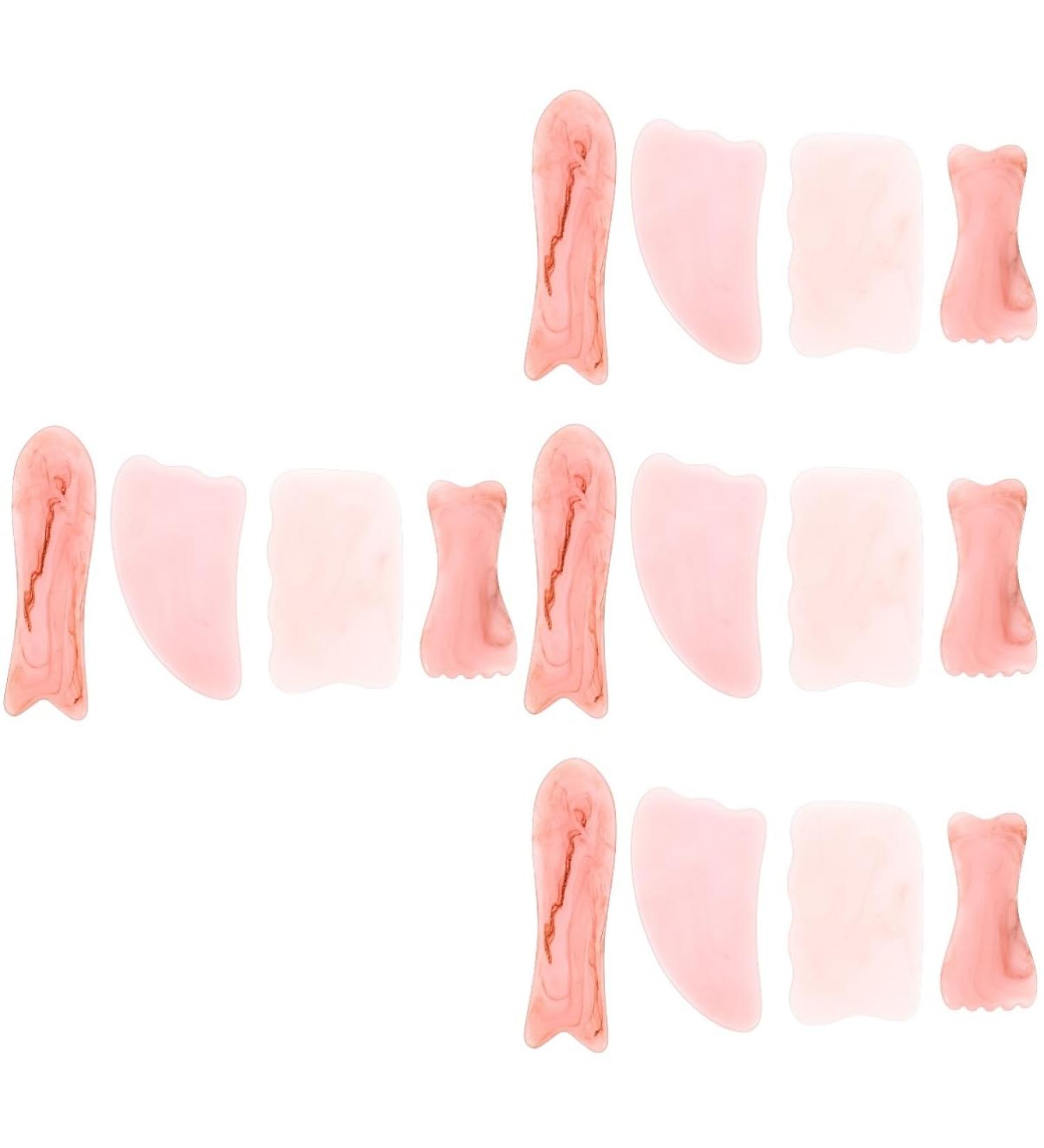 Magiclulu 16-Piece Gua Sha Massage Tool Set - Enhance Beauty & Wellness with Steinen Guasha for Sharp Face & Meridian Treatment - Buy Online on GoSupps.com