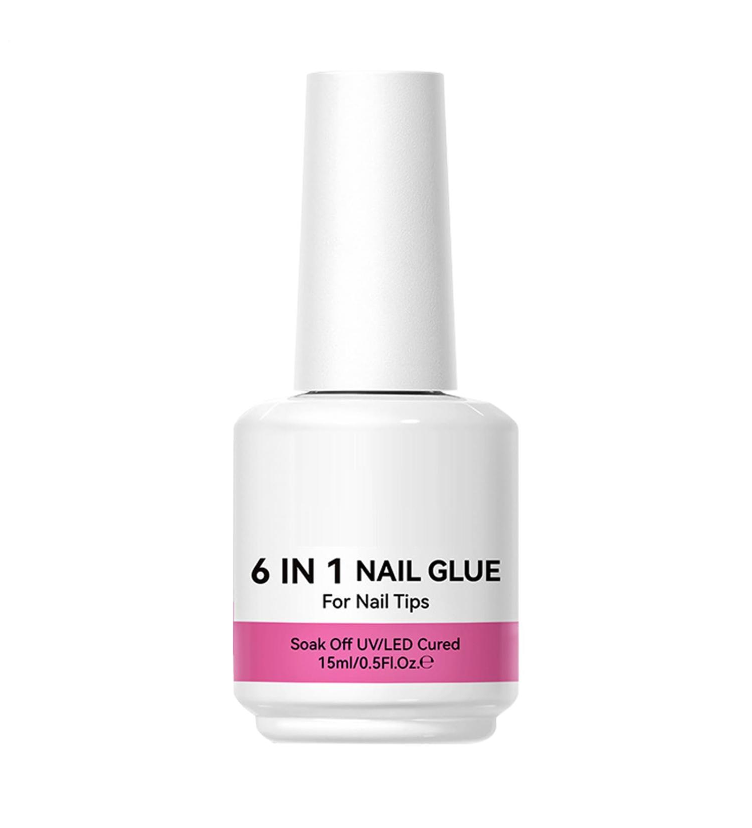  Evember Nail Builder Gel | Extension Glue - 6-in-1 Strengthener Adhesive for Sculpting Extension and Base Coat Gel for Home Use Girls and Beginners - Buy Online on GoSupps.com