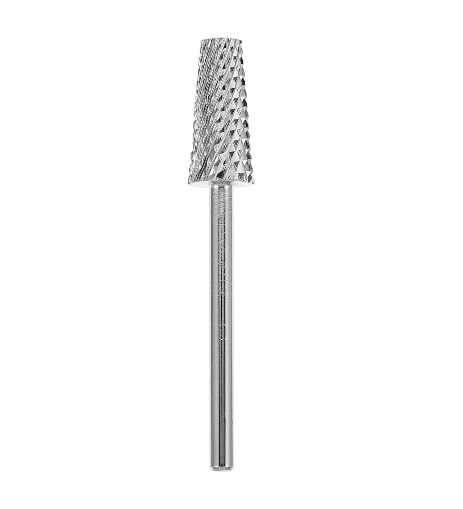 POPETPOP nail polisher nail polishing shape tools Nail Drill Bit nail drill head cuticle drill bits gel polishing head nail grinding tools metal drill bit Remover Tungsten steel conical - Buy Online on GoSupps.com
