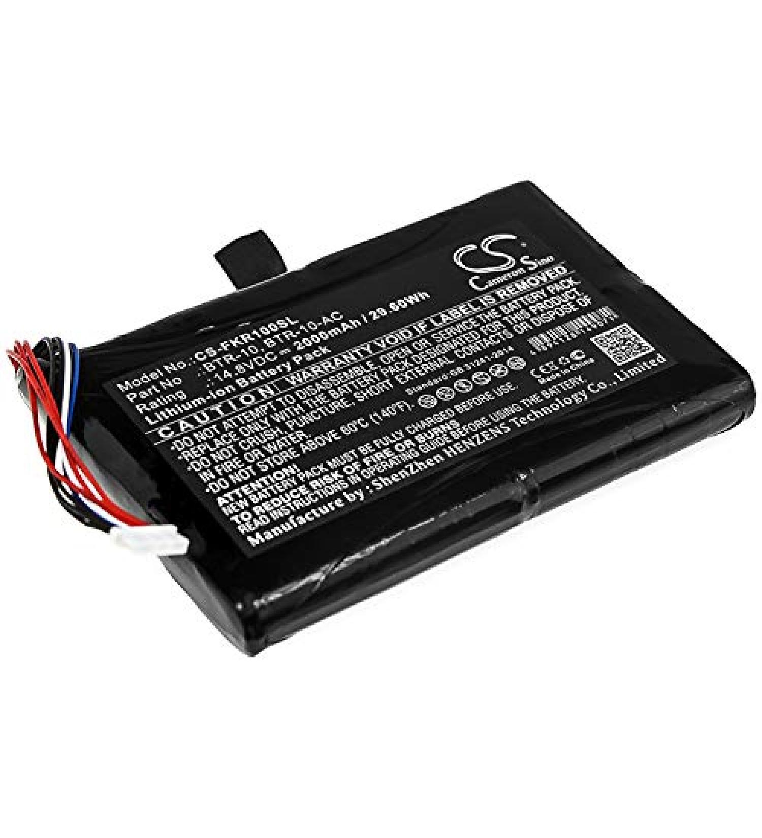 14.8V BTR-10-AC Battery Replacement for Fujikura S015527 FSM-12S FSM-12R Fusion Splicer | International Shipping Available - Buy Online on GoSupps.com