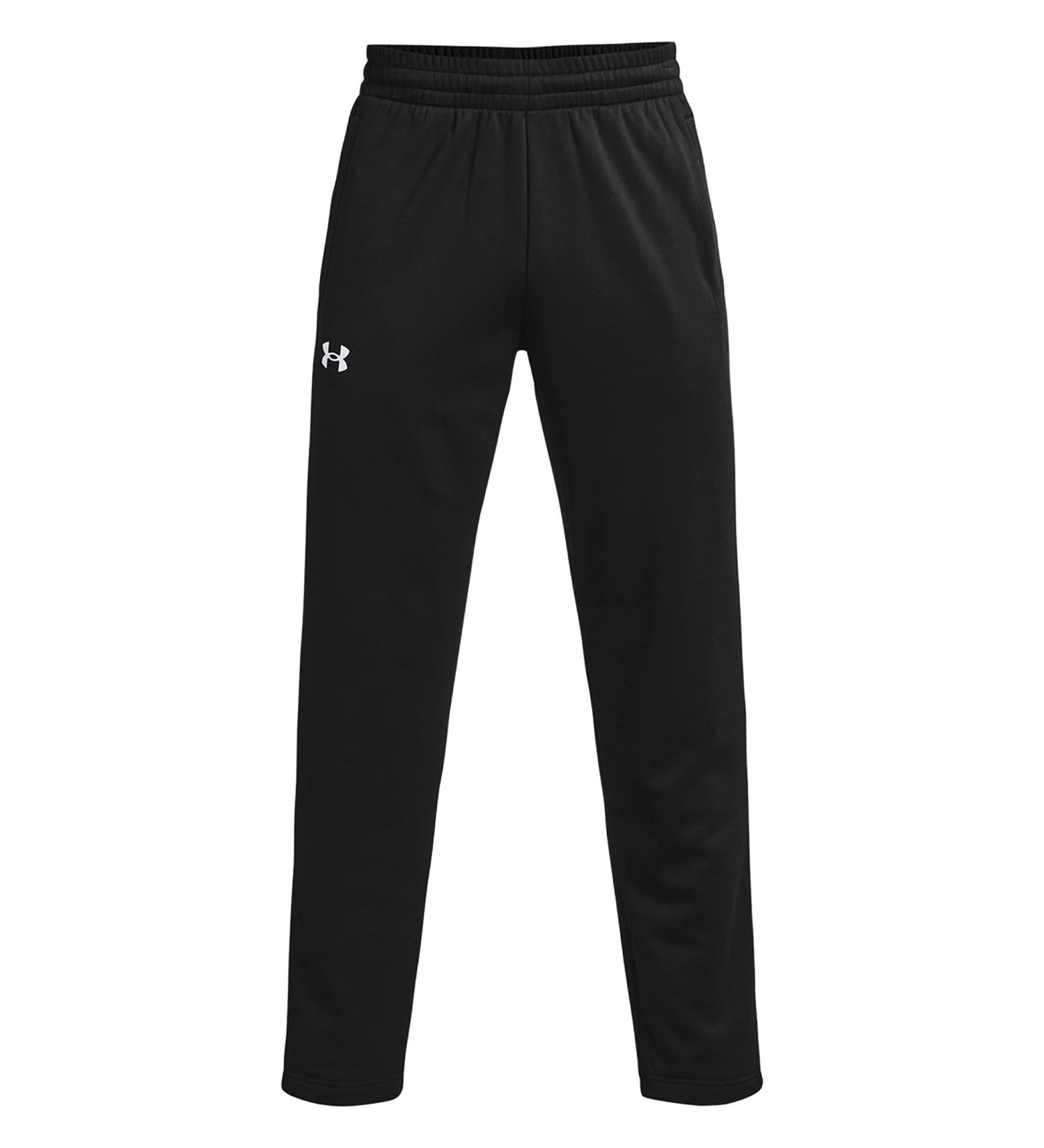 Under Armour Men's ColdGear Fleece Active Pants 1360701 - Medium Black/White | Official Store - Buy Online on GoSupps.com