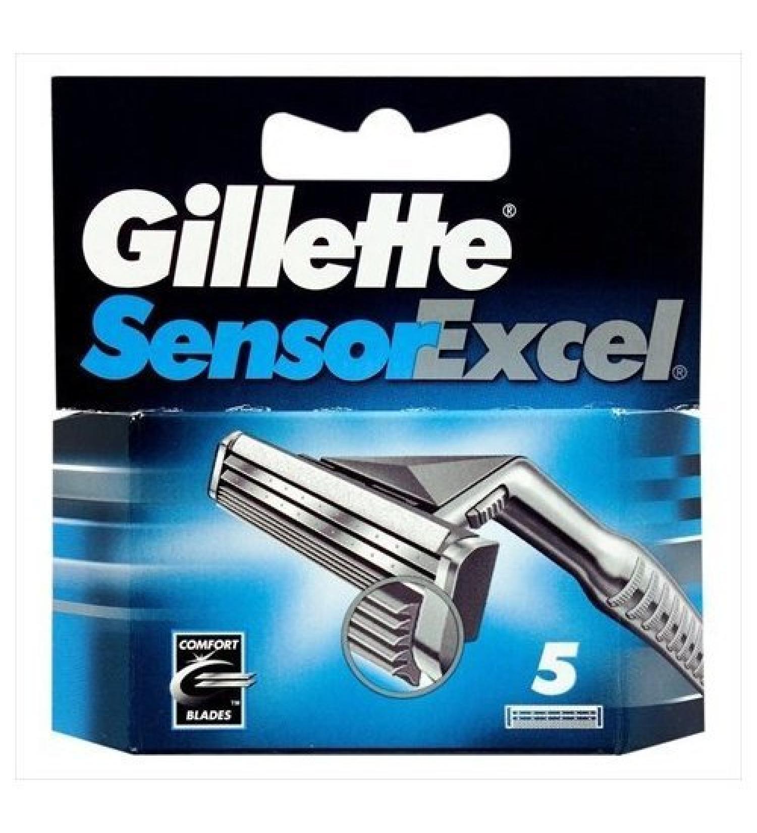 Gillette Sensor Excel - a box with 5 units
