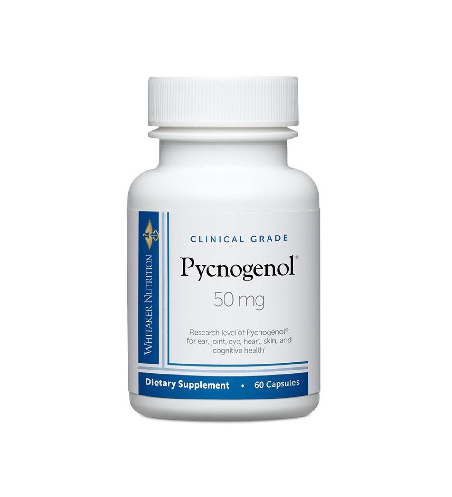 Buy Dr. Whitaker Clinical Grade Pycnogenol 50mg - 60 Capsules for Antioxidant Support - Buy Online on GoSupps.com