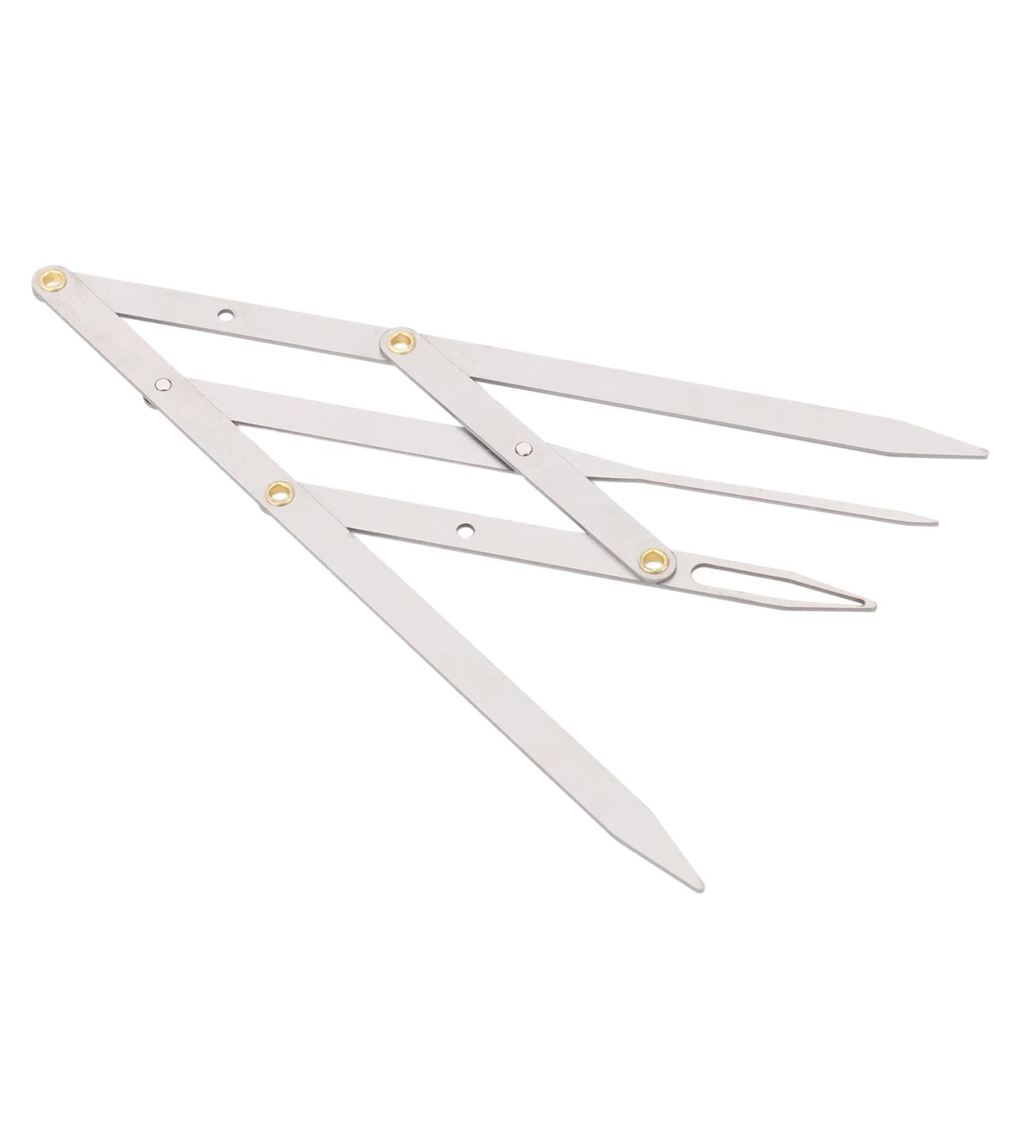 ZHONGHE 1Pcs Eyebrow Ruler Permanent Makeup Eyebrow Ruler Divider Caliper Microblading Stencil Shaping Tool Tattoos Accessories Supplies - Buy Online on GoSupps.com