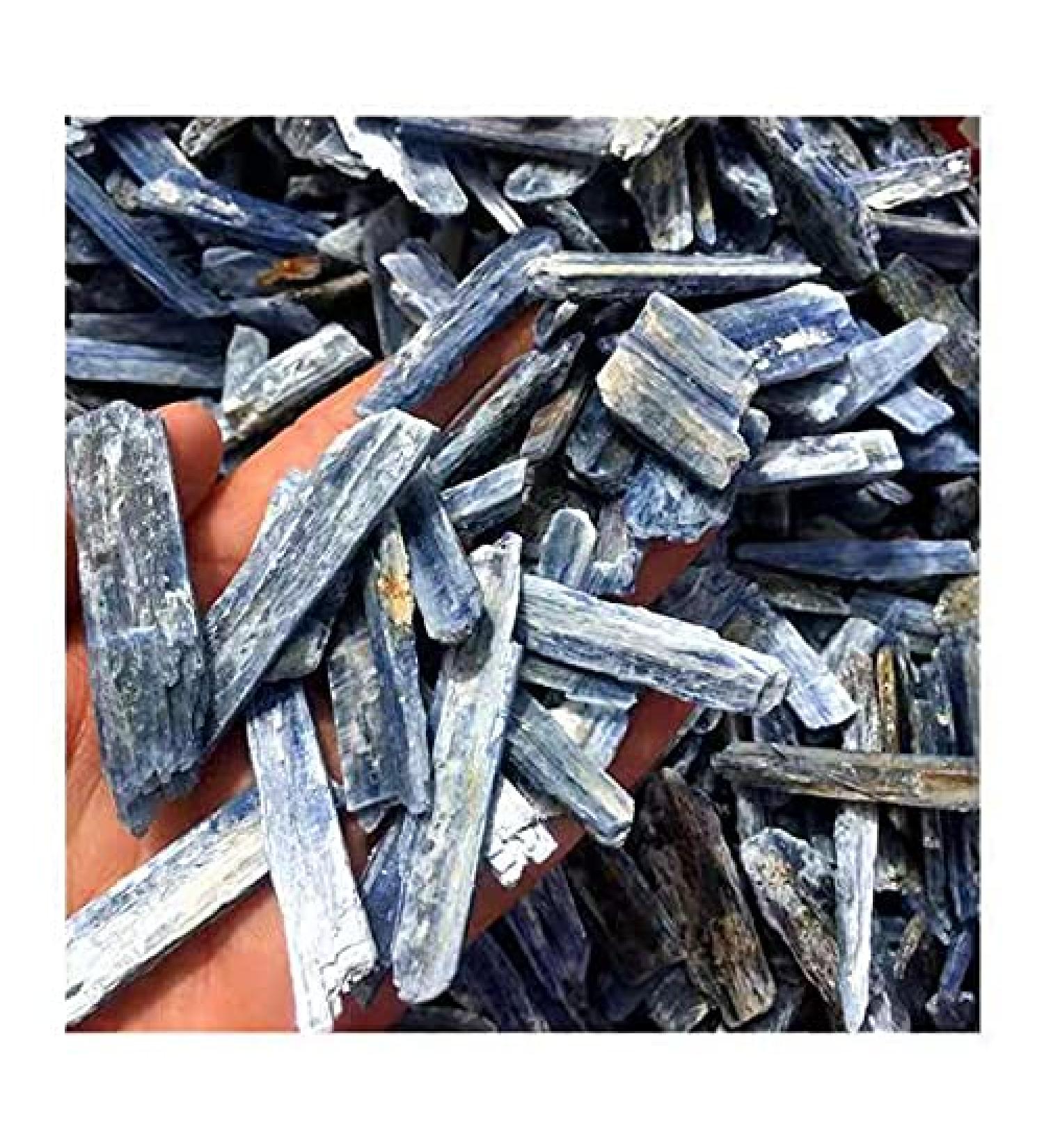 Bulk Crystal raw Minerals Natural Blue kyanite Rough Stones 100g for feng Shui - Buy Online on GoSupps.com