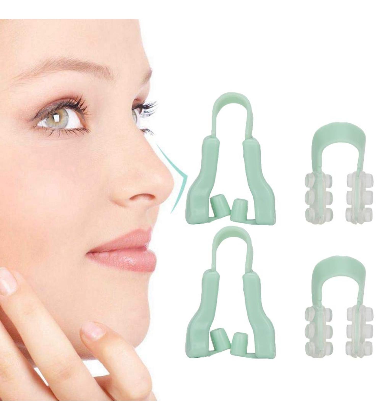 ZJCHAO Silicone Nose Clip Set - 2 Pieces Nose Shaper for Slimming & Lifting | Beauty Tool for Women - Buy Online on GoSupps.com