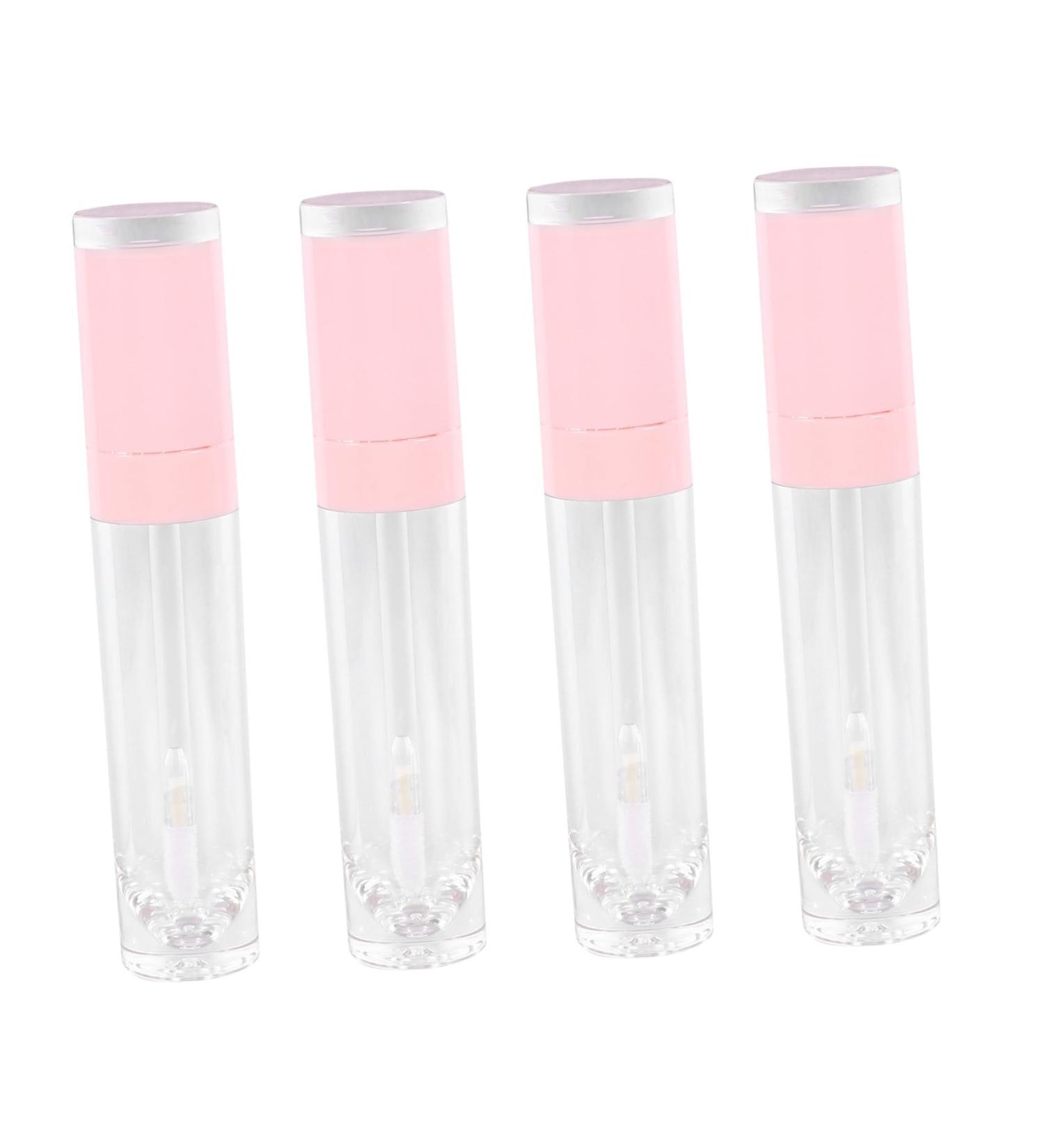  PENIKOKO 4 Pieces Empty Lip Gloss Bottles Lightweight Cosmetic Containers for Portable Makeup Storage Practical Reusable for Daily Use - Buy Online on GoSupps.com