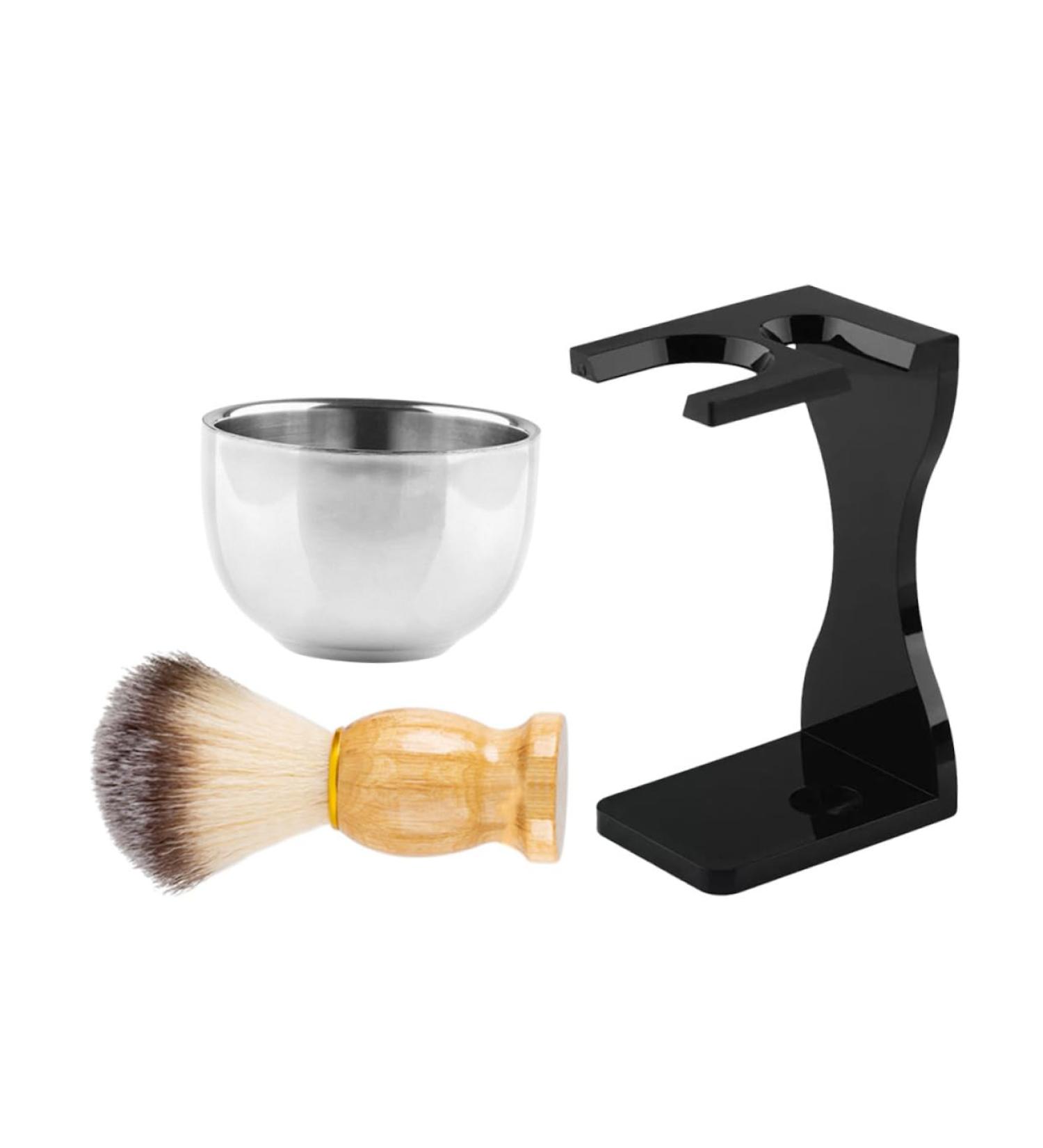 Beaupretty Superpiece Beard Grooming Set for Men | 4 Razor & Brush Kits Perfect Gift for Husband | Premium Shaving Accessories & Tools - Buy Online on GoSupps.com