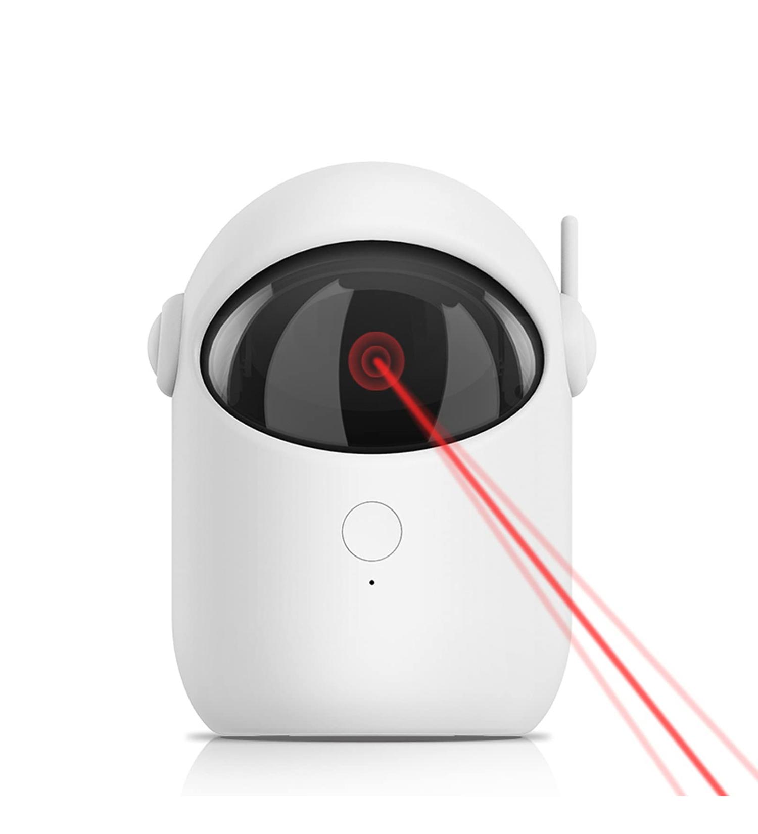 YHSW Funny Cat Toy interactive Rotating Light Pet Pointer USB Rechargeable LED Entertainment Practice Used For Indoor Sports Training Tools Kittens And Dogs - Buy Online on GoSupps.com