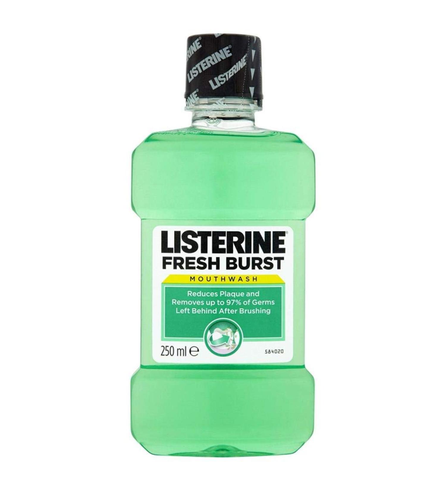 Listerine Antiseptic Mouthwash Fresh Burst 250 mL