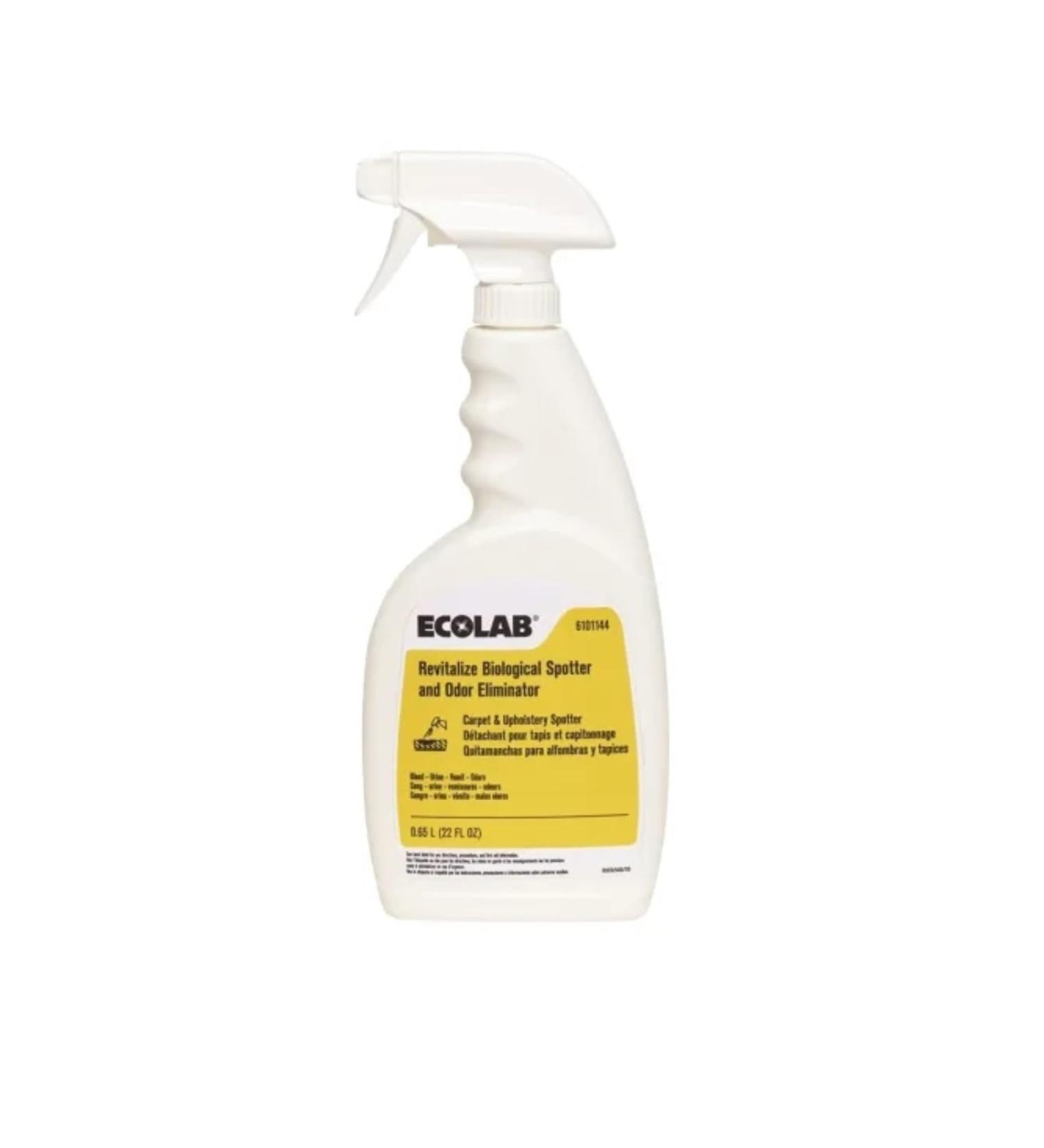 Ecolab Revitalize Biological Spotter and Odor Eliminator - 22 oz