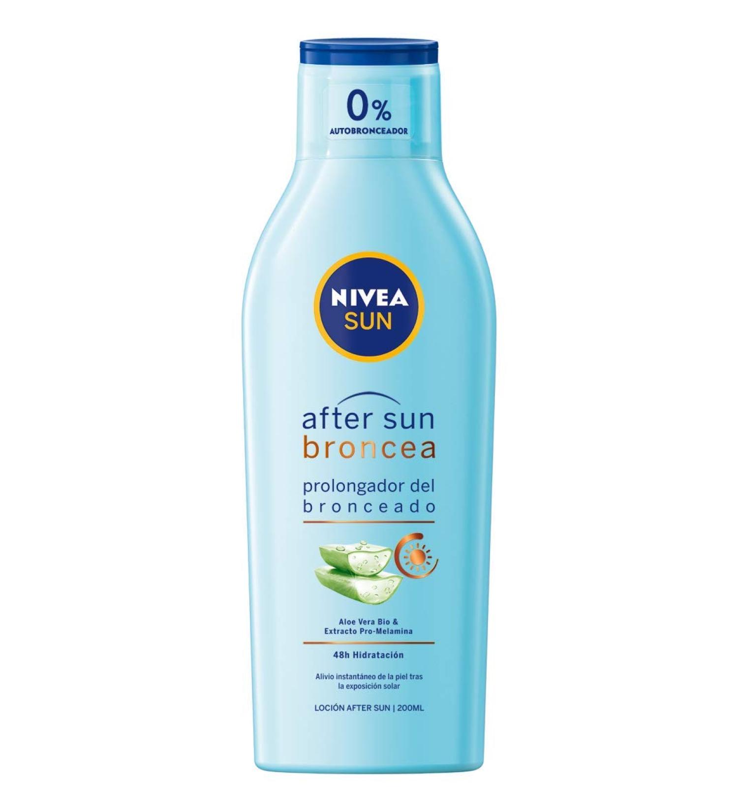 Nivea Sun After Sun Lotion | Prolonga Tu Bronceado y Hidrata | Extracto Natural Promelanina - 200 ml - Buy Online on GoSupps.com
