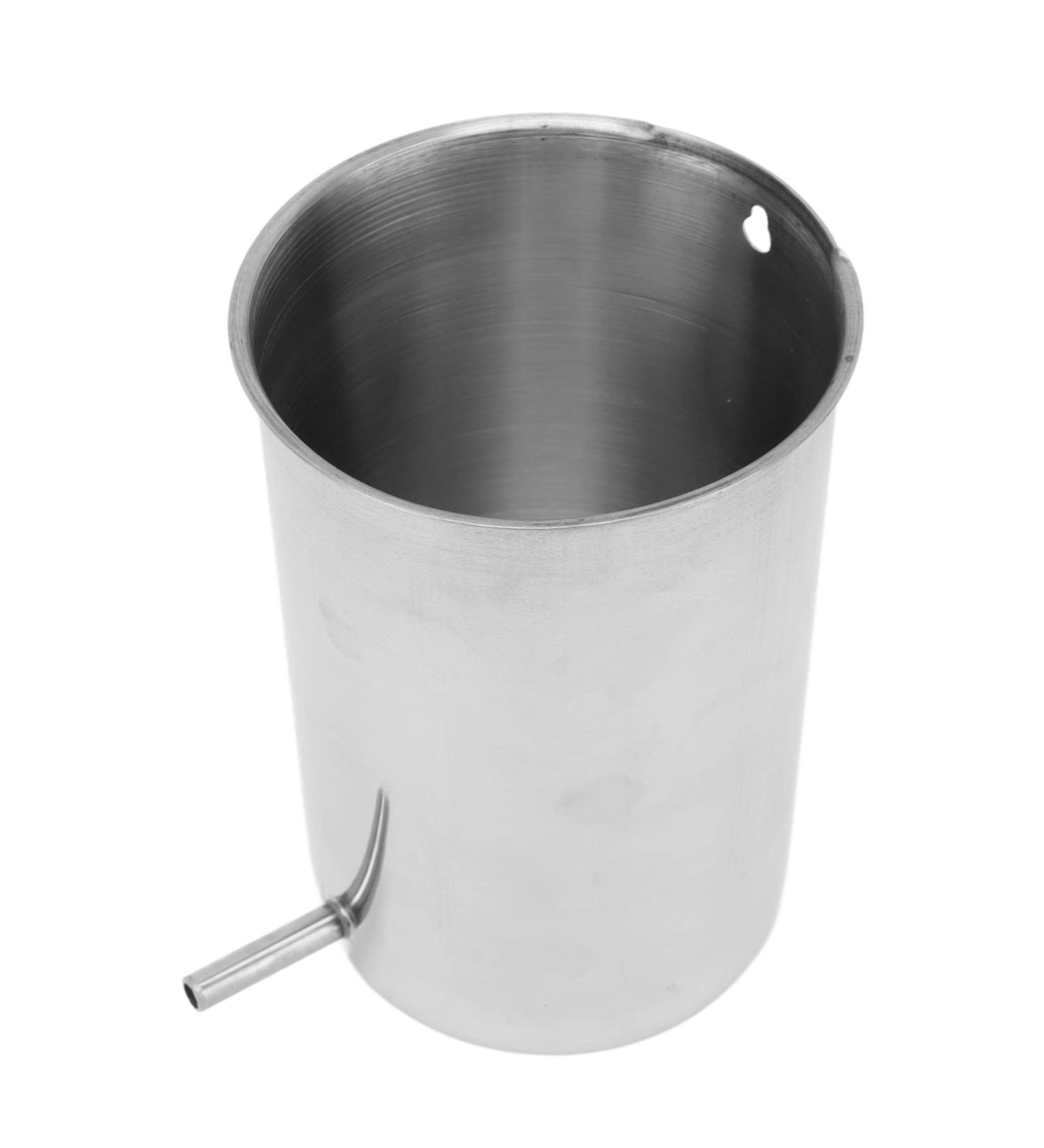 Tyenaza Stainless Steel Inlet Bucket 1000ml | Durable 304 Stainless Steel | Large Capacity Water-Damp Cleaning Tool - Buy Online on GoSupps.com