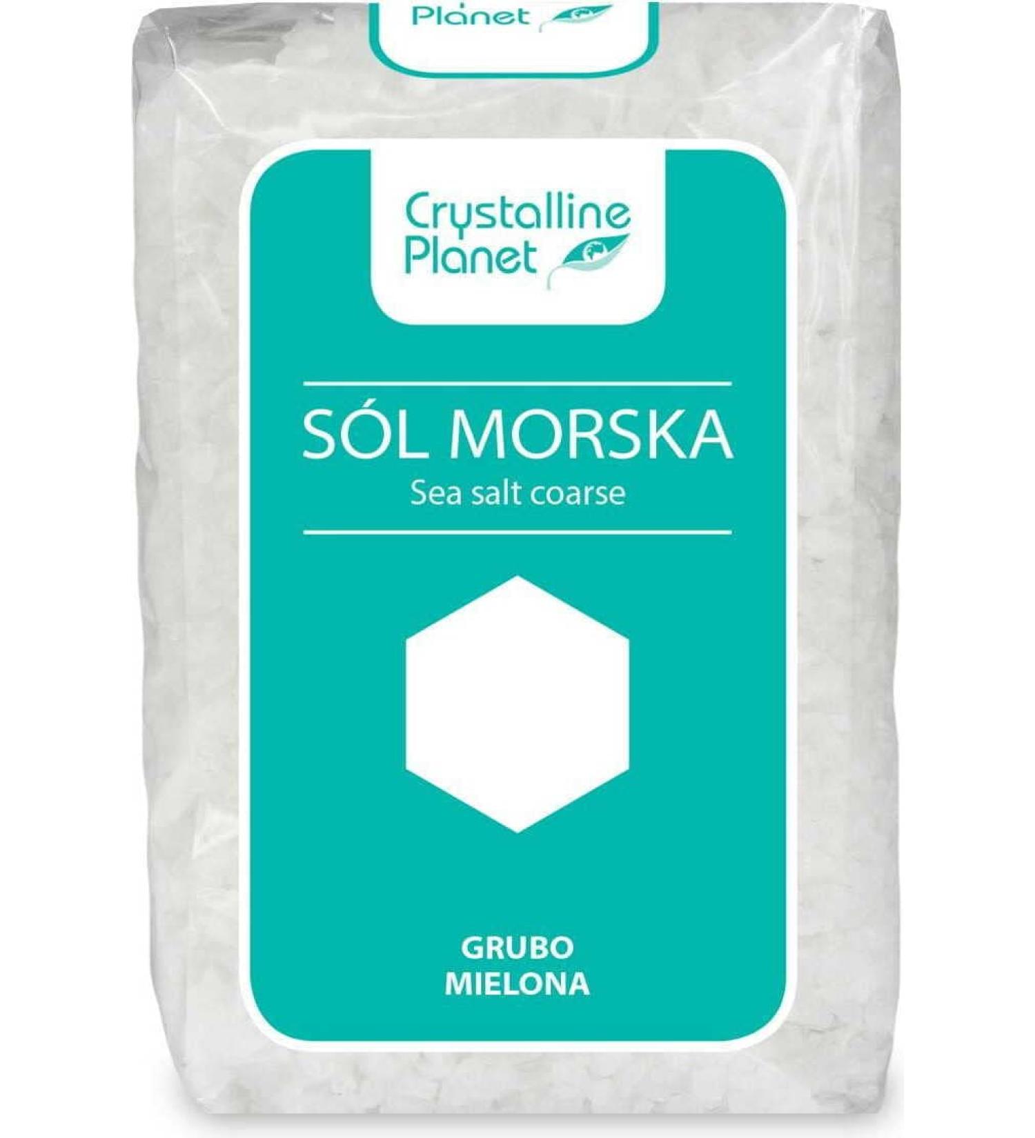 CRYSTALLINE PLANET Crystalline Planet Sea Salt Coarse-Grinded 600 g