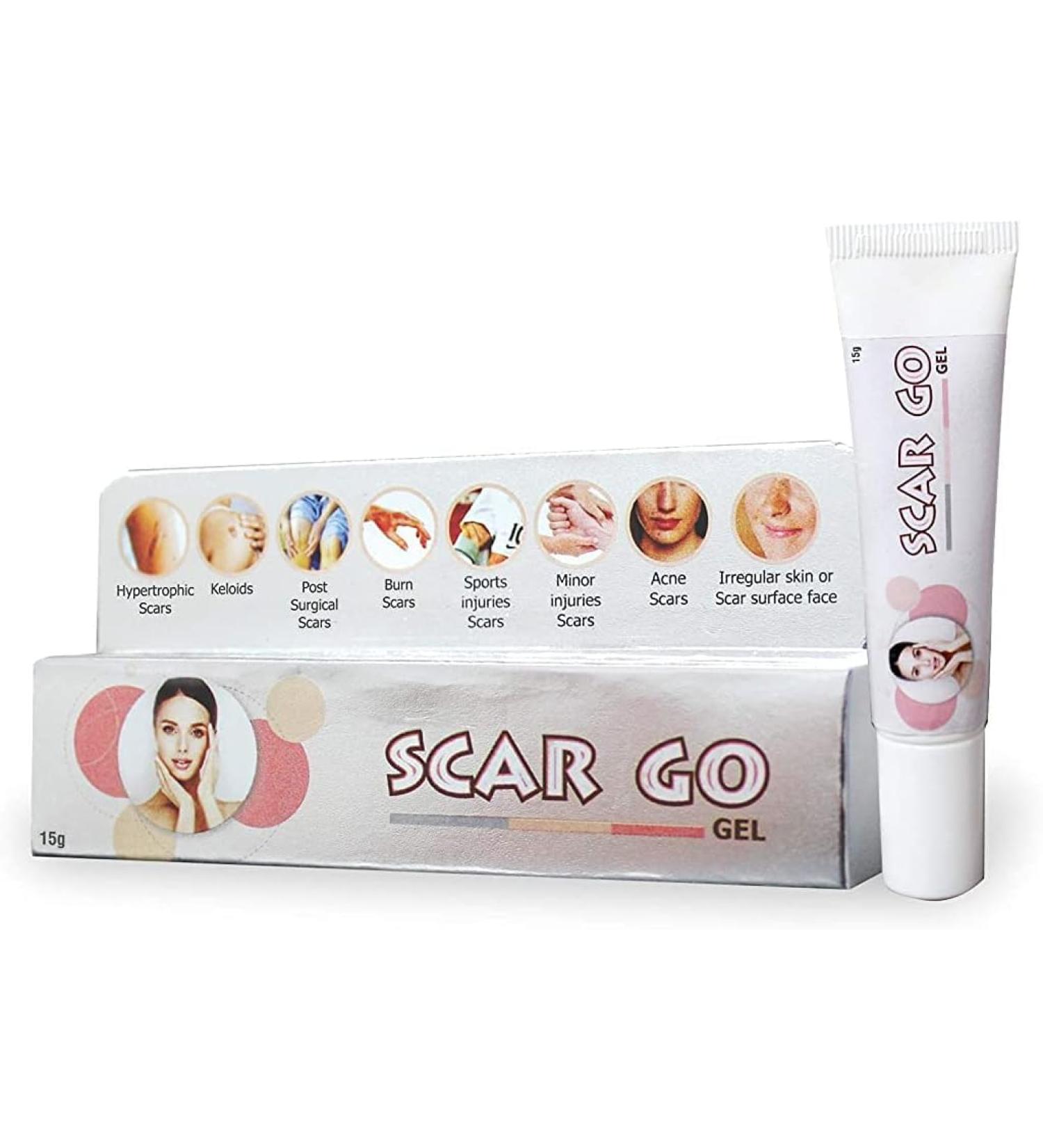 Puritans Beuniq Anti-Scar Gel - Lightens Old & New Skin Scars, Keloids, Acne, Surgery, & Burn Scars - 15 GM - For All Skin Types - Men & Women - Buy Online on GoSupps.com