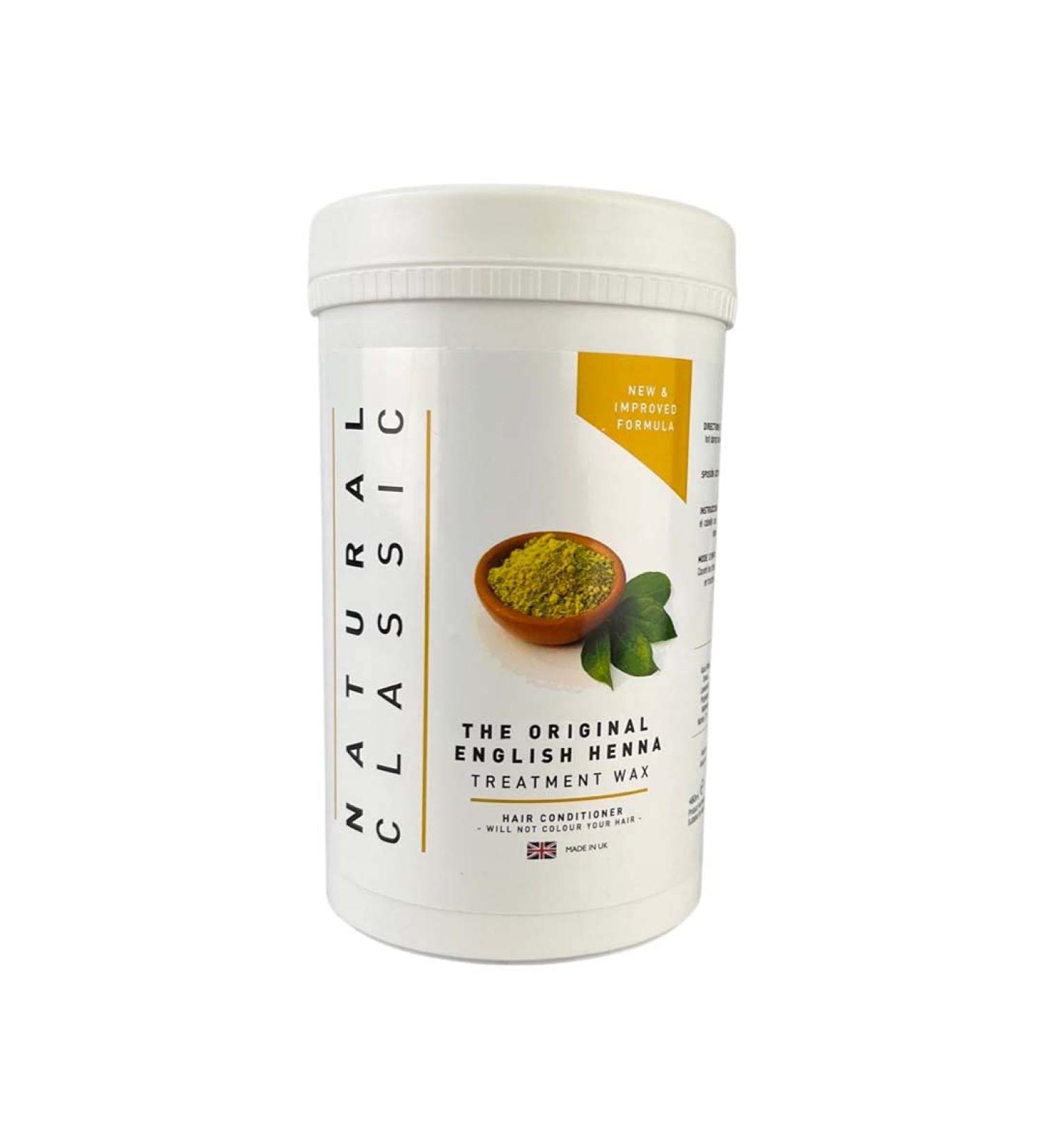 Natural Classic English Henna Treatment Wax - 480ml | International Shipping Available - Buy Online on GoSupps.com