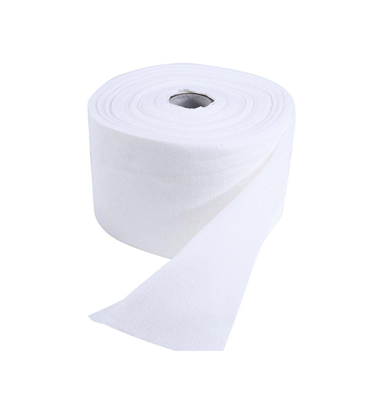 Disposable Face Towel & Cosmetic Cotton Pads for Makeup Removal | Soft White Facial Cotton Rolls - Ideal for Sensitive Skin - Buy Online on GoSupps.com