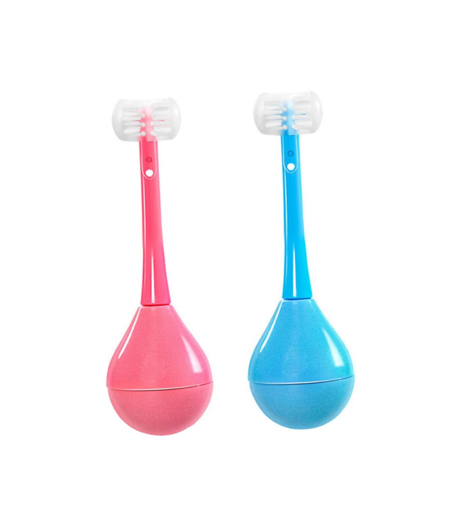 Gatuida 2-in-1 Silicone Whole Mouth Tumbler Toothbrush International Shipping Available - Buy Online on GoSupps.com