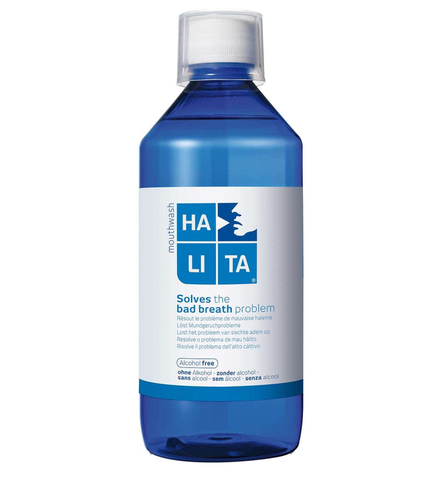 Halita Mouthwash 500 ml - Fresh Breath & Oral Hygiene | International Shipping Available - Buy Online on GoSupps.com